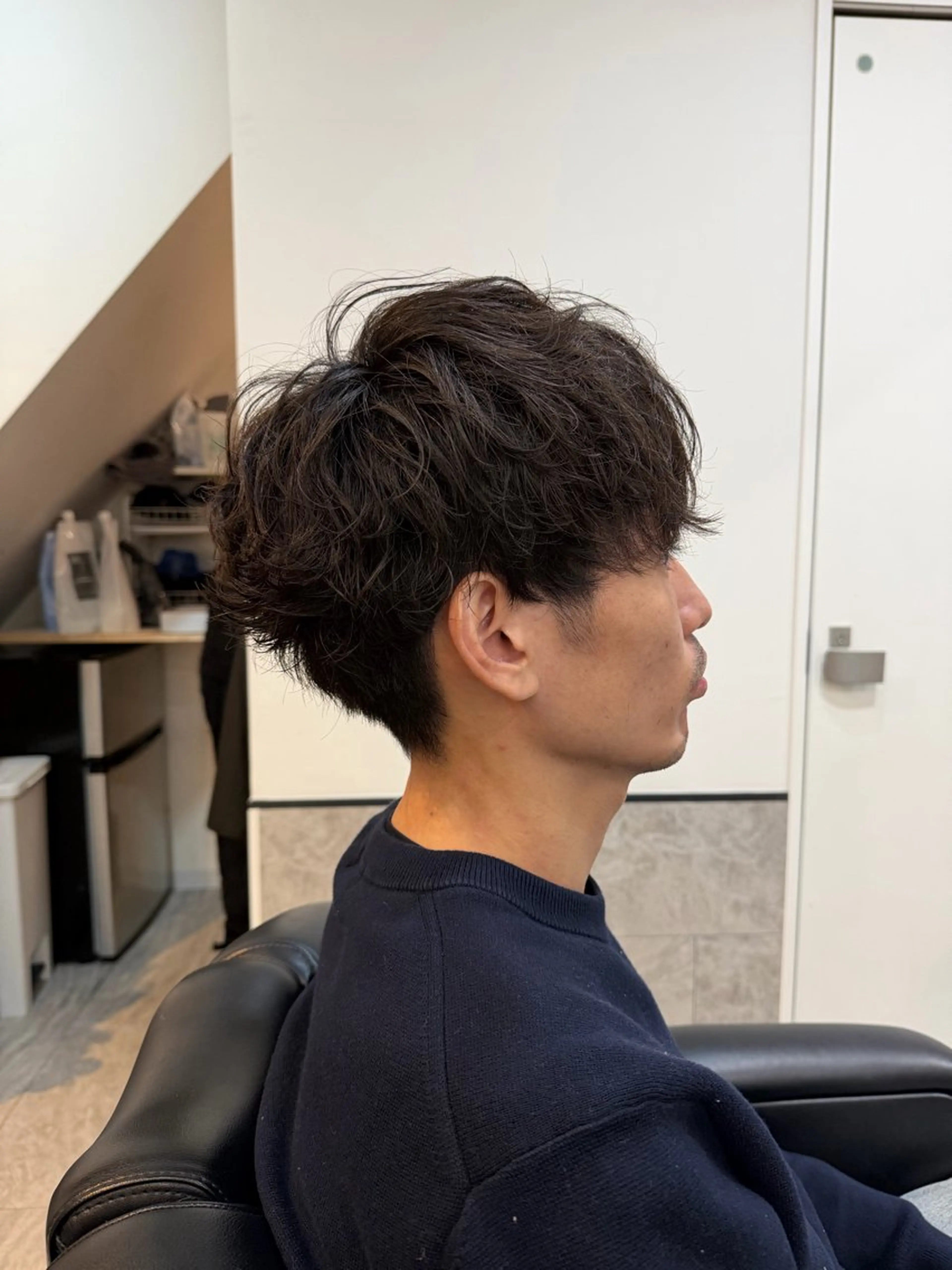 パーマ メンズ メンズパーマ ニュアンスパーマ ブリーチ/髪質改善/ メンズ/ KOKIのヘアスタイル