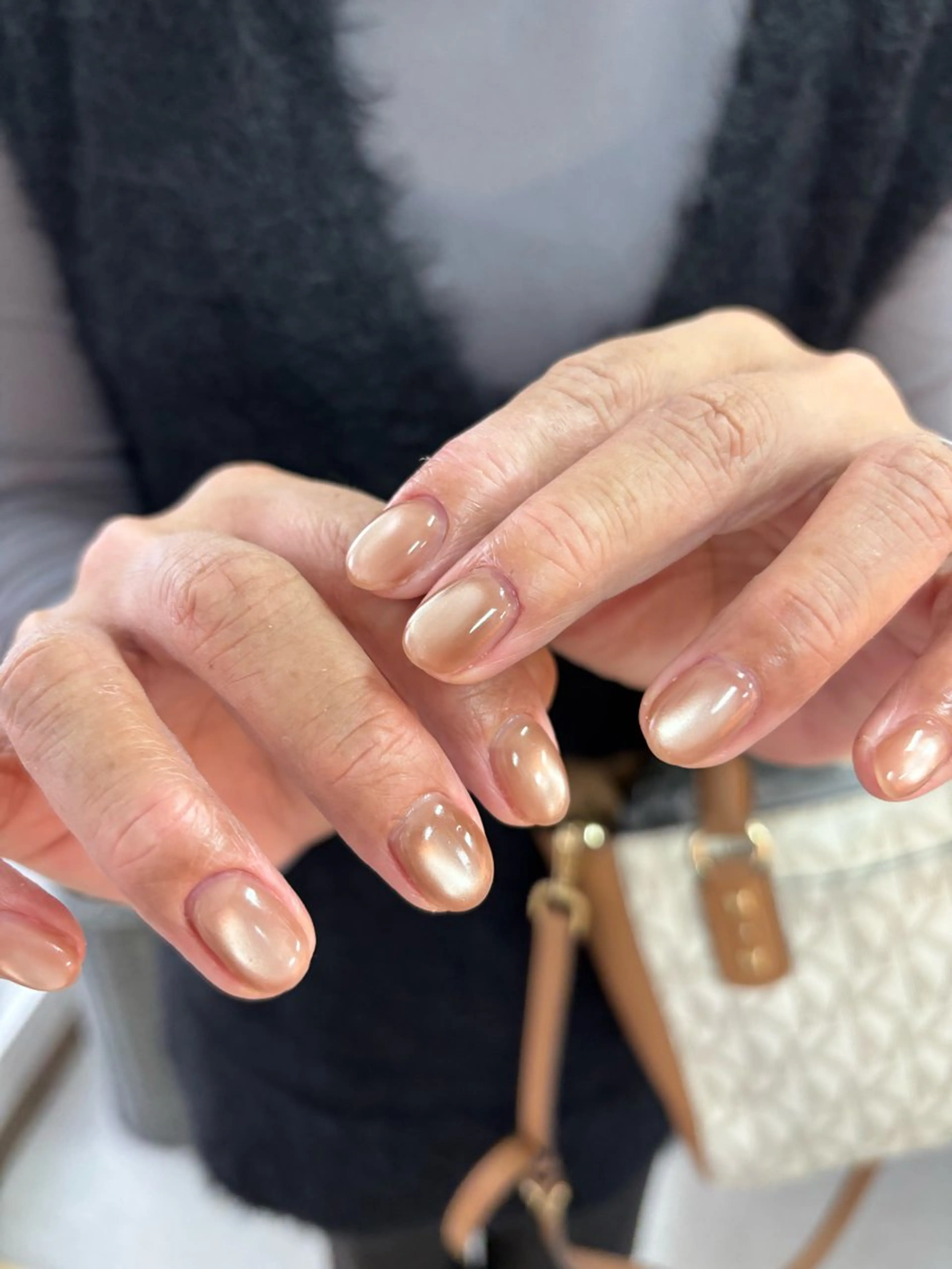 ネイル 氷ネイル・うるうるネイル マグネットネイル ハンドネイル N° nail_ fuyukaのネイルデザイン