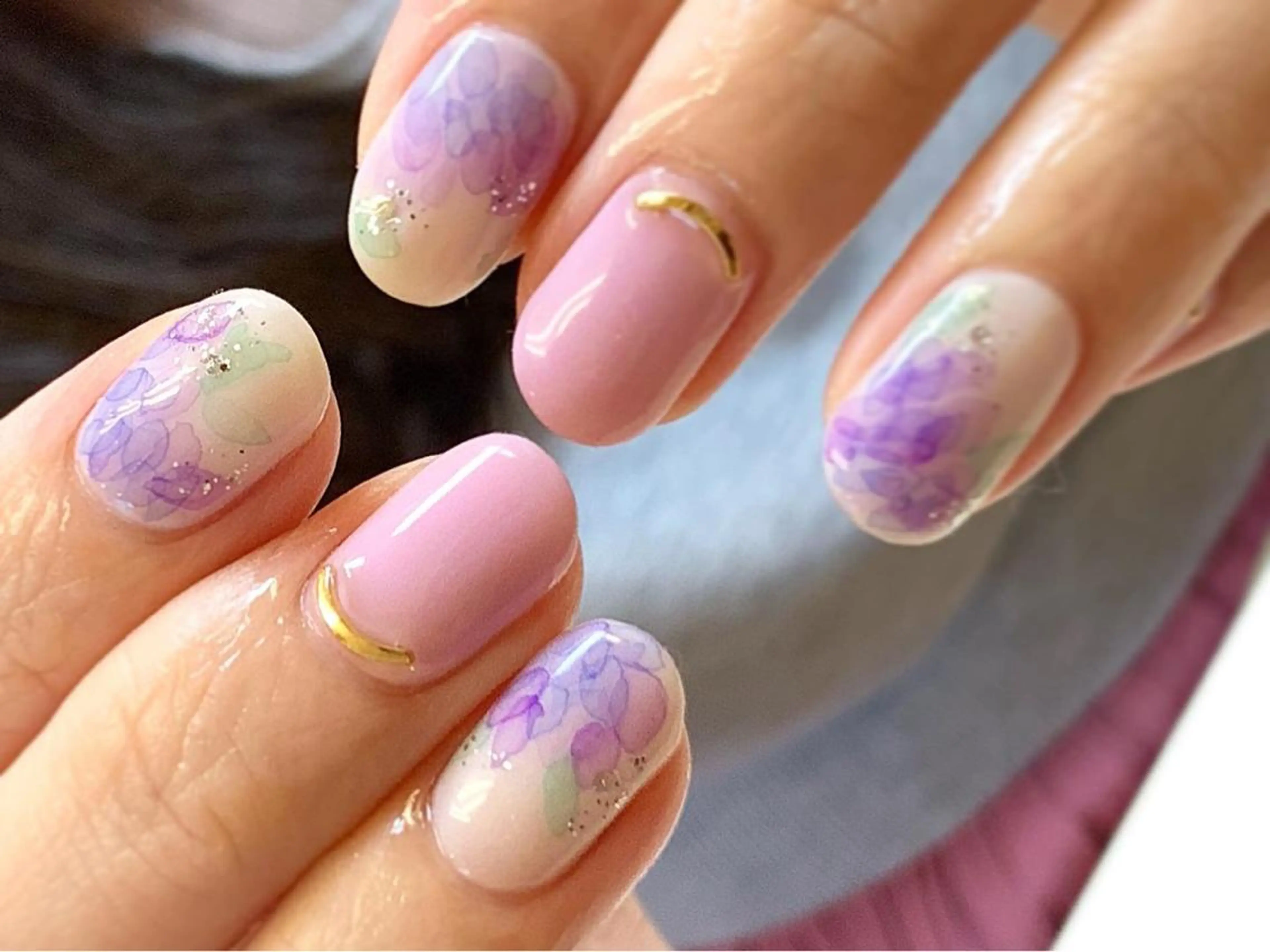 ネイル ハンドネイル N-mode所属・yuya パラジェル/長さ出しのネイルデザイン