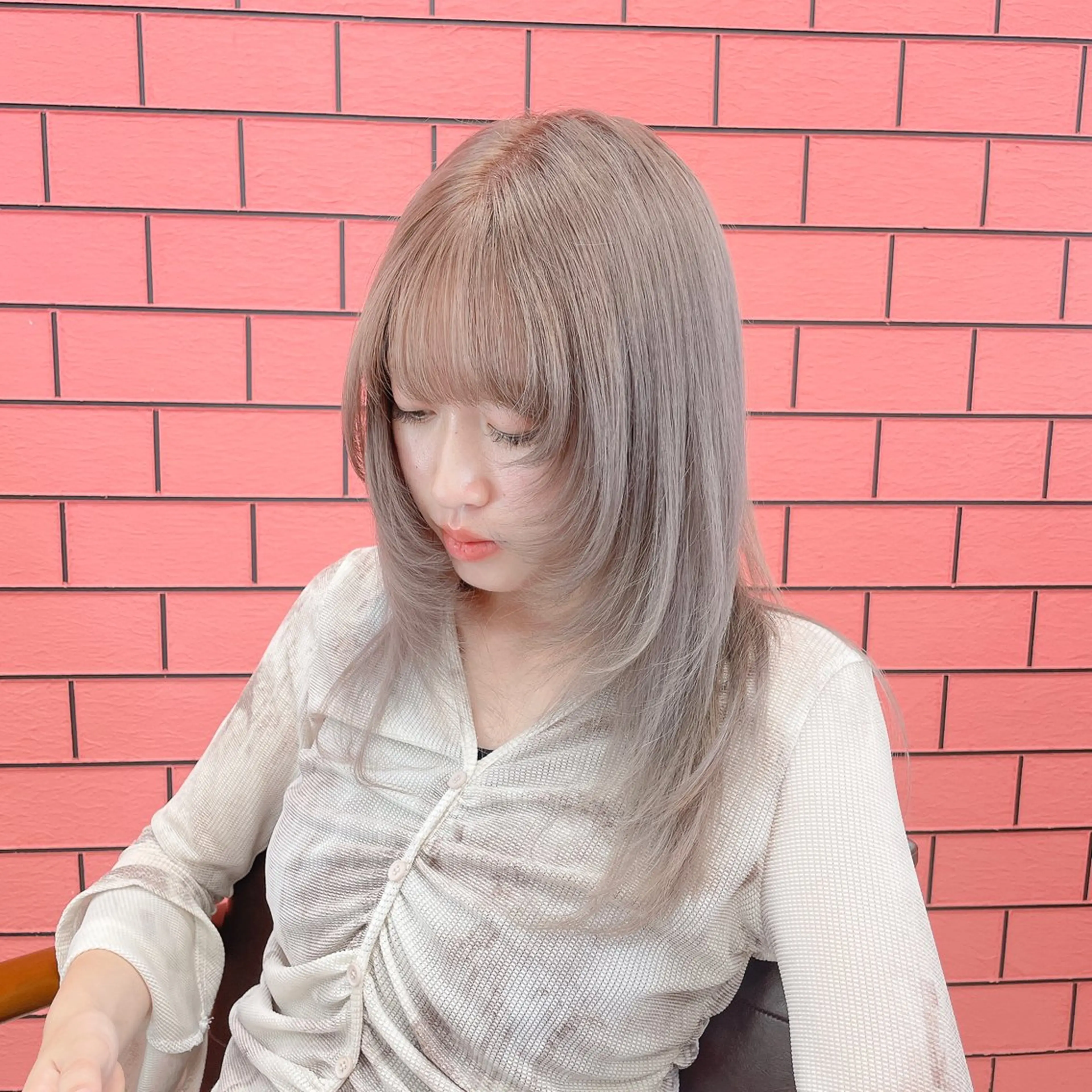 ロング カラー バレイヤージュ ブリーチ ケアブリーチ ダブルカラー イヤリングカラー ヘアカラー トリートメント Lilith所属・デザインカラー 髪質改善Lilithのその他イメージ