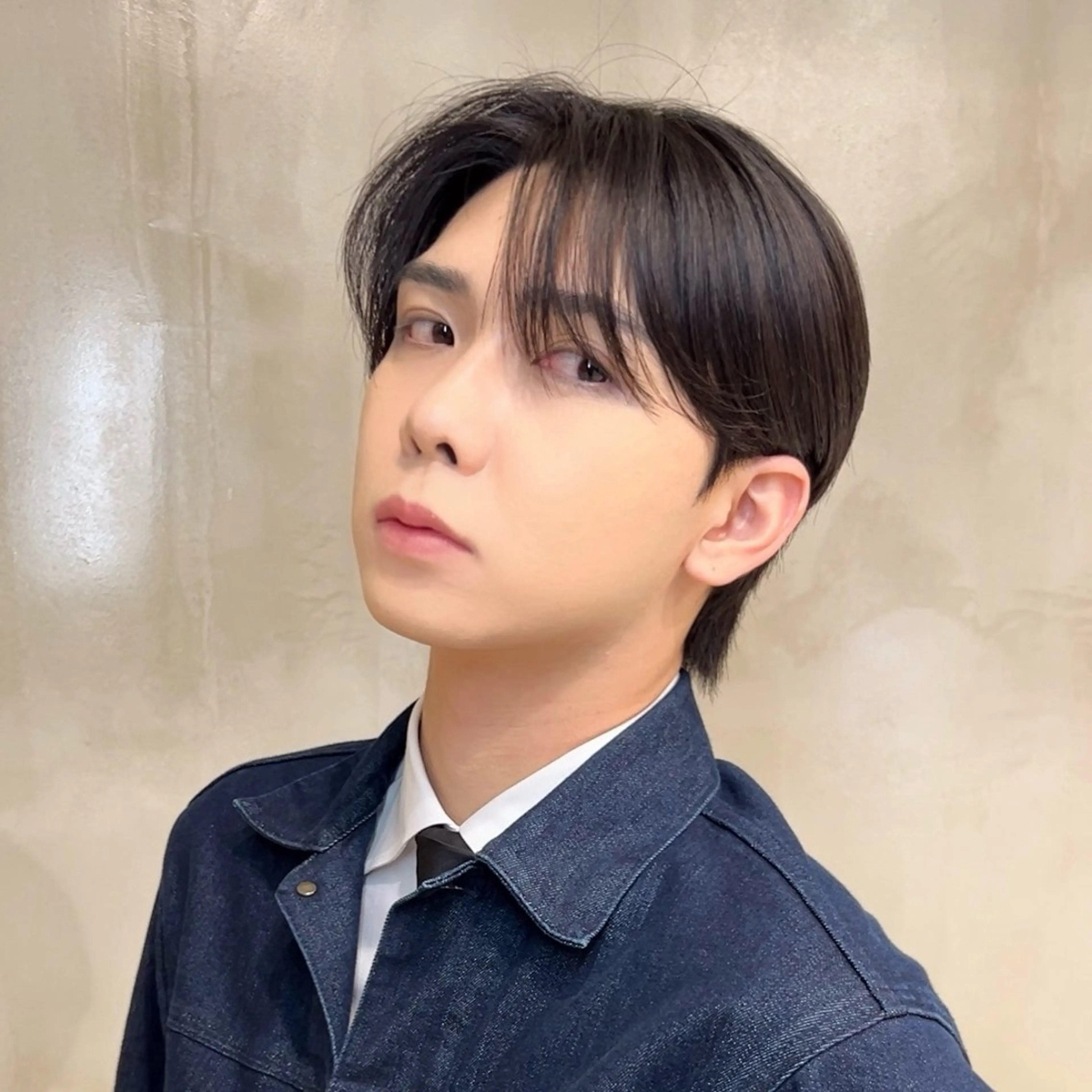ショート パーマ メンズ カット 縮毛矯正 岡田大志🇰🇷 中/韓メンズヘアのヘアスタイル
