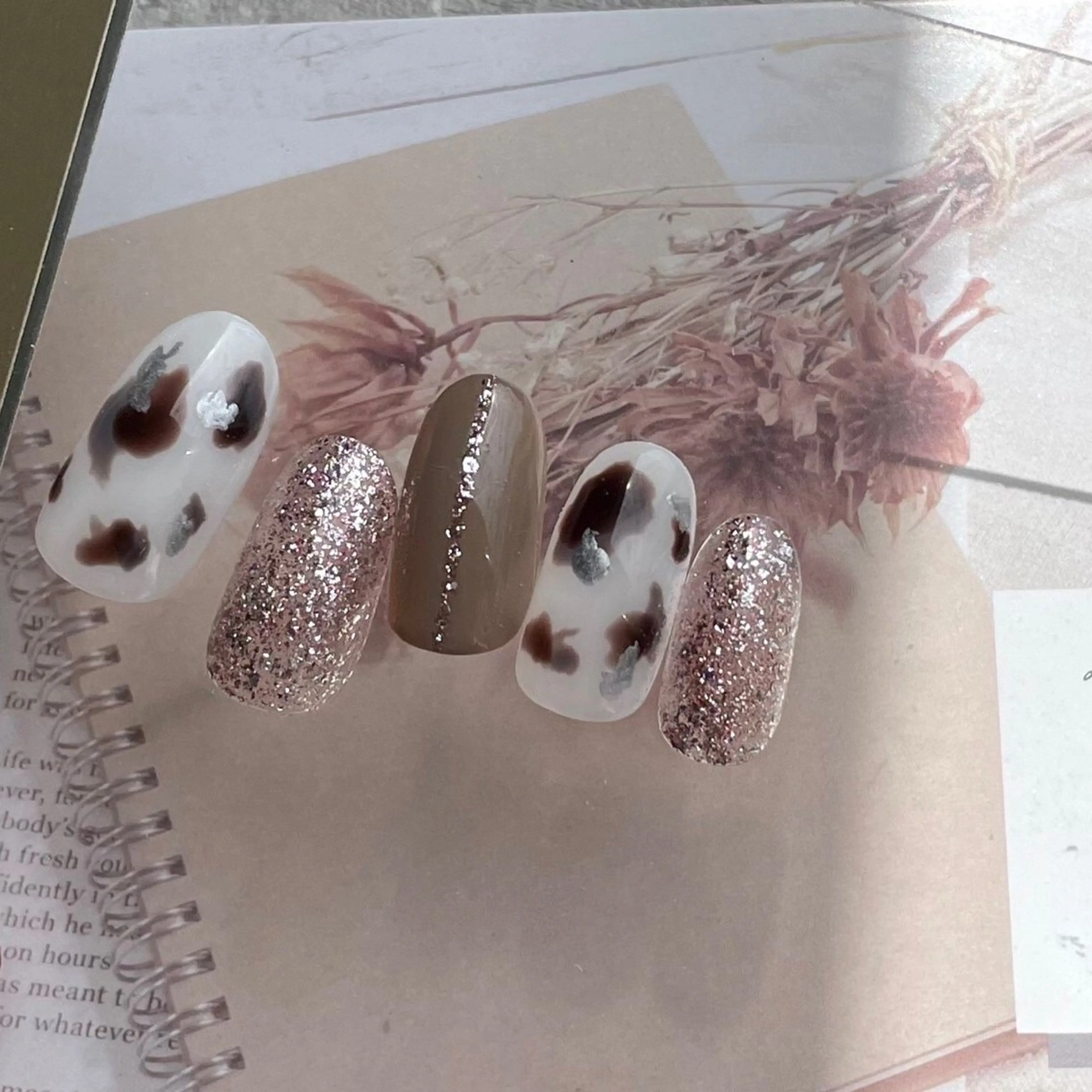 ネイル アートネイル ネイルチップ ⭐︎休業中の練習⭐︎ JNA認定講師髙橋のネイルデザイン