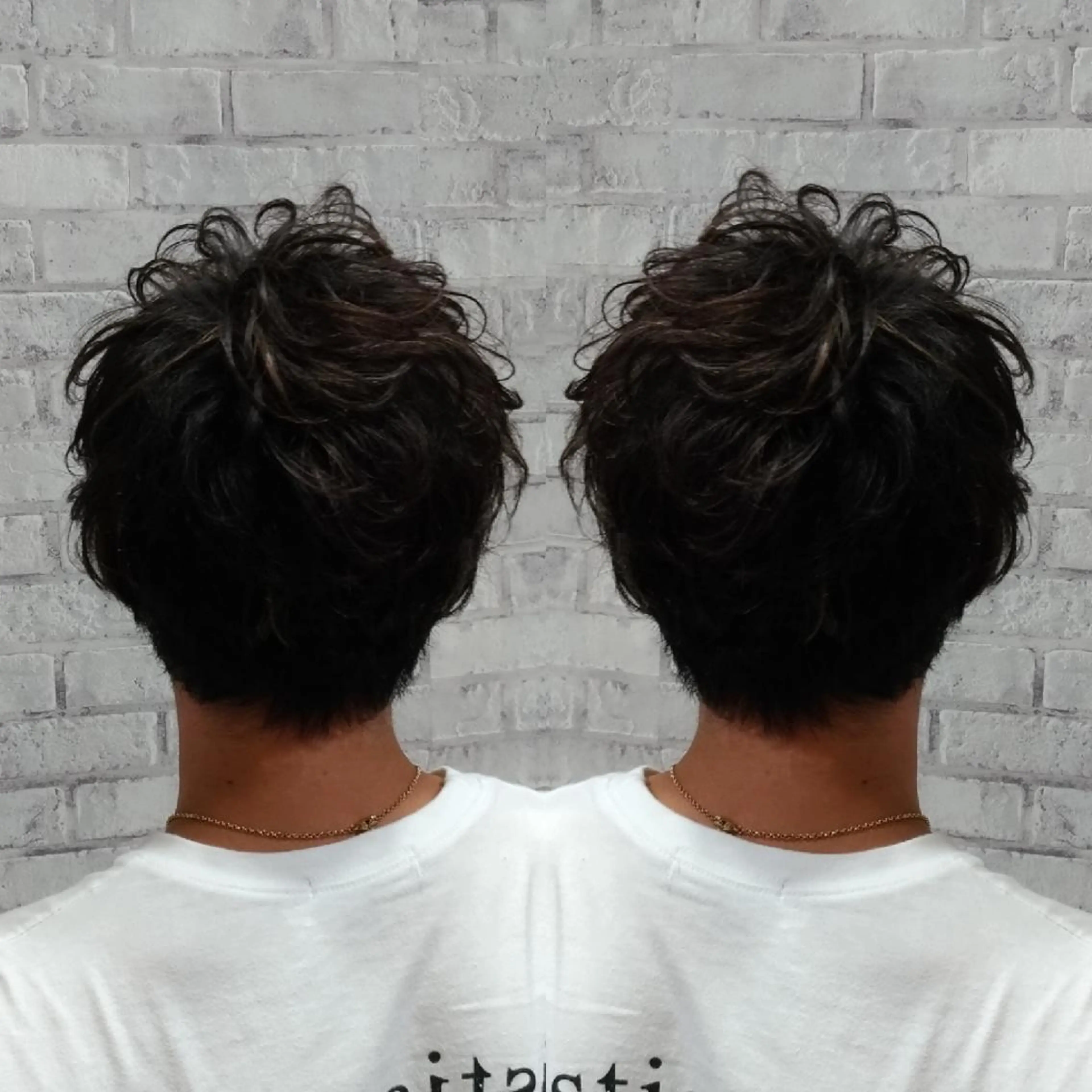 ショート パーマ ショートヘア カット 大谷 真祈/似合わせ /ハイライト玄人のヘアスタイル