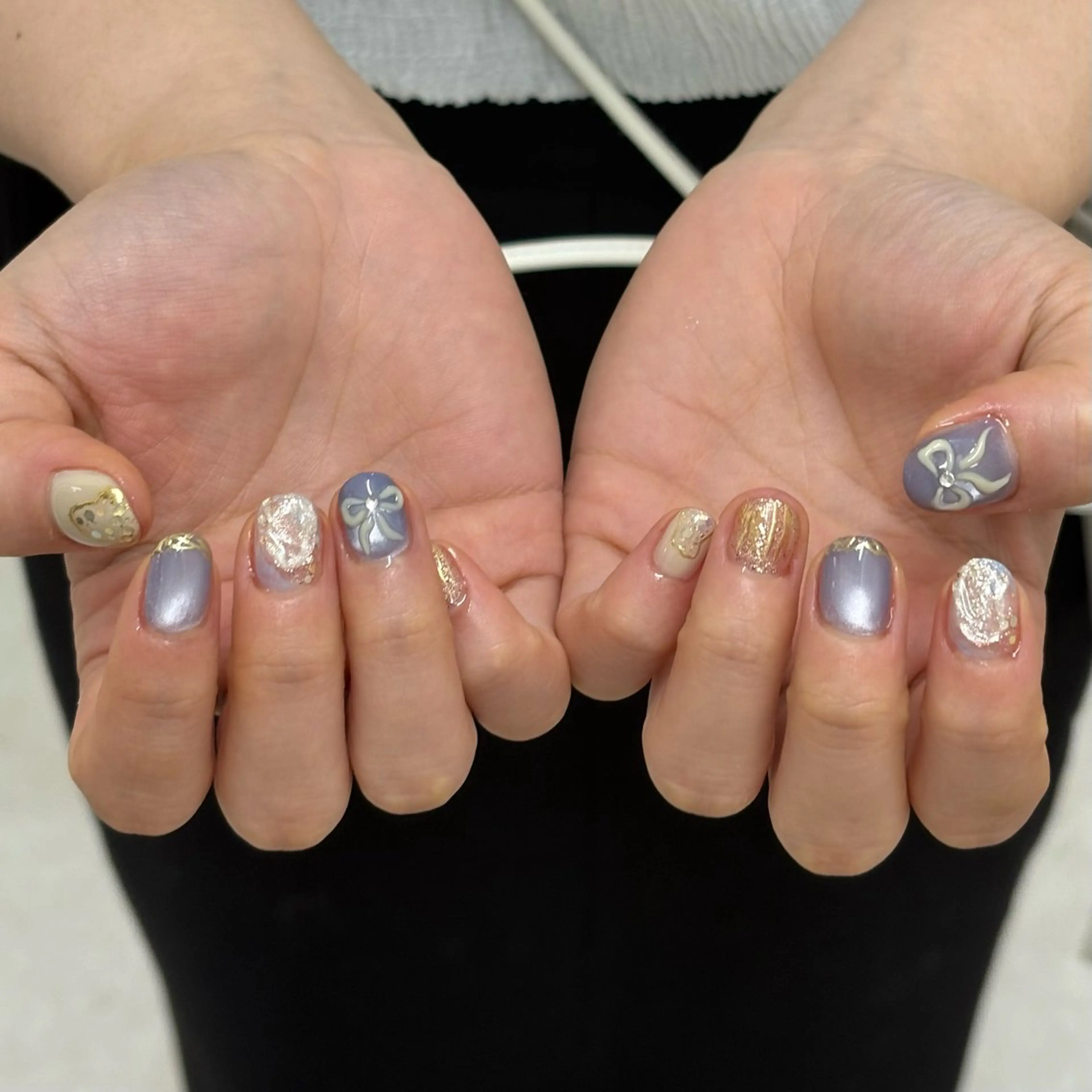 ネイル filonnail yui_ニュアンスのネイルデザイン