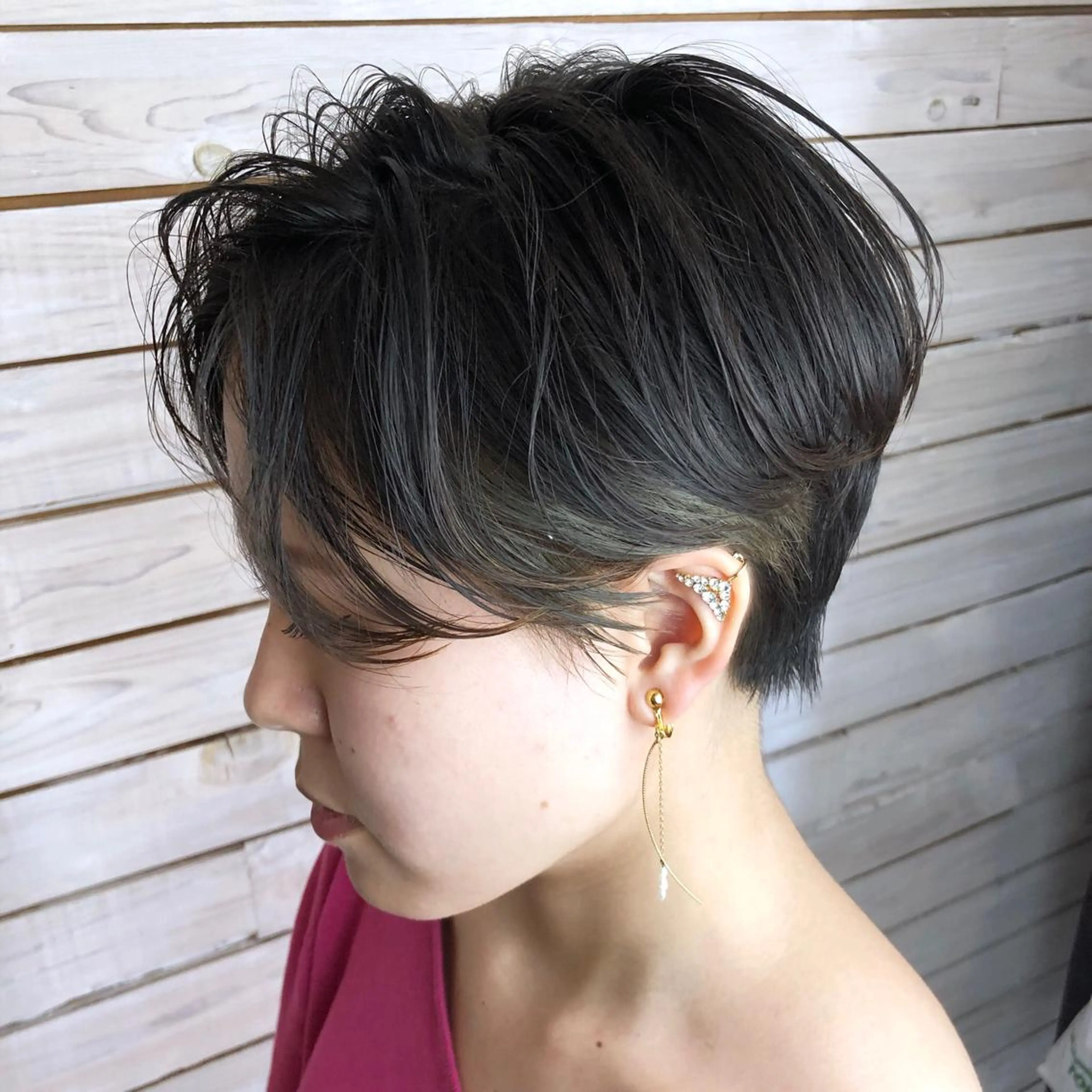 ショート カット ヘアカラー ✨大人美人ショート✨ 店長　藤井一輝のヘアスタイル