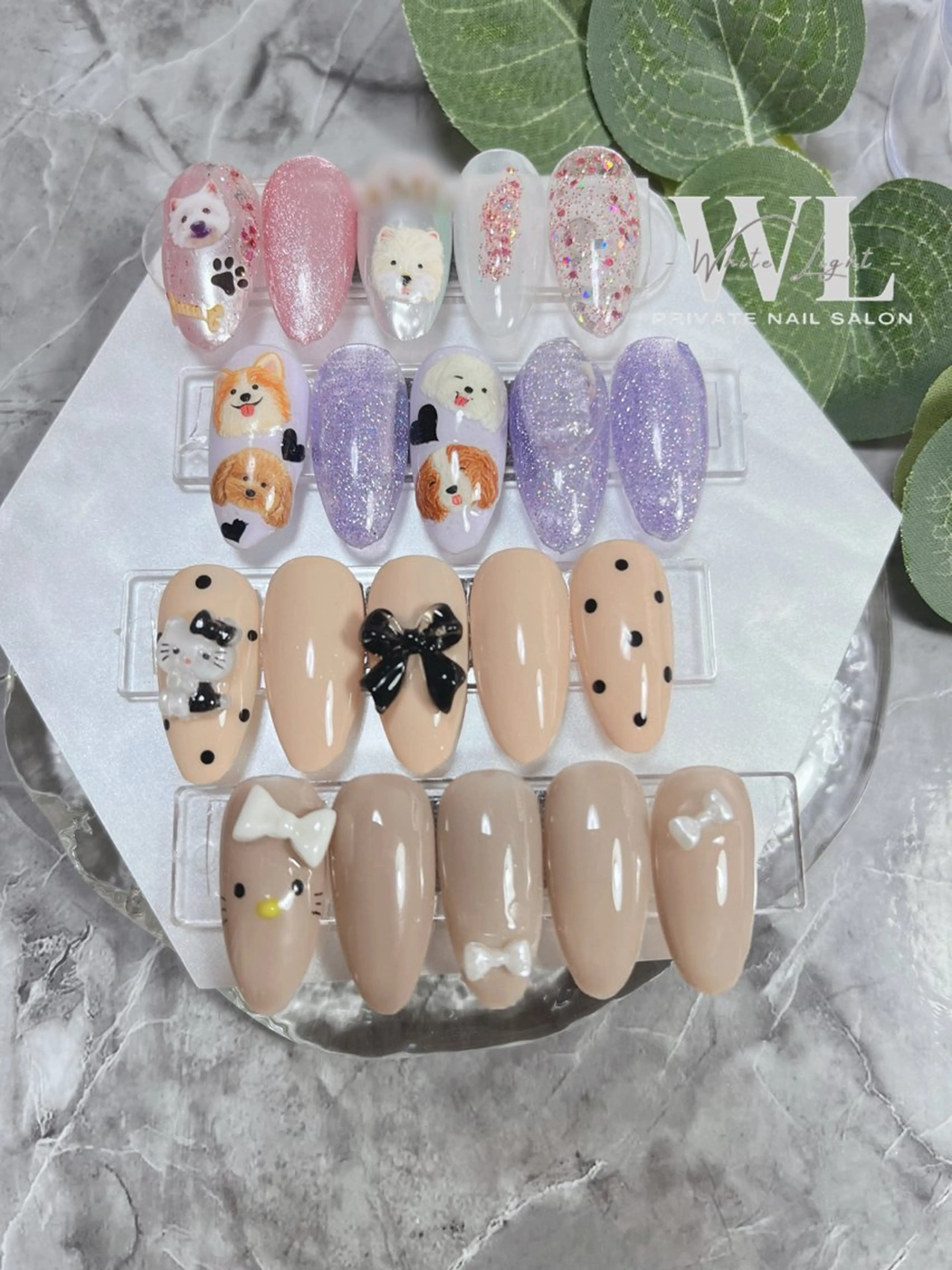 ネイル アートネイル プライベートサロン WhiteLightのネイルデザイン