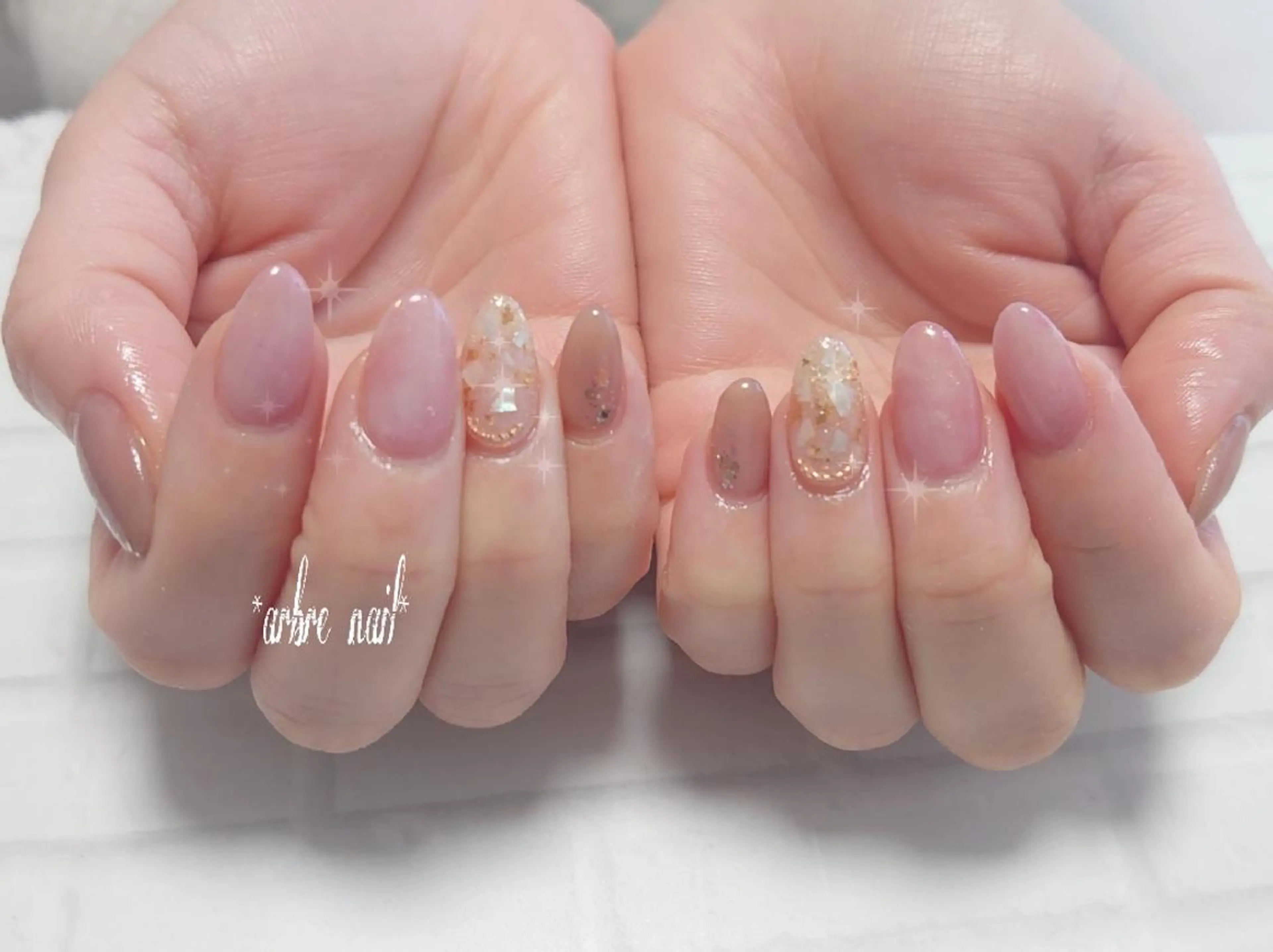 ネイル ＊arbre nail＊.アーブルネイル所属・✯.。 arbre  nail 。✯.のネイルデザイン