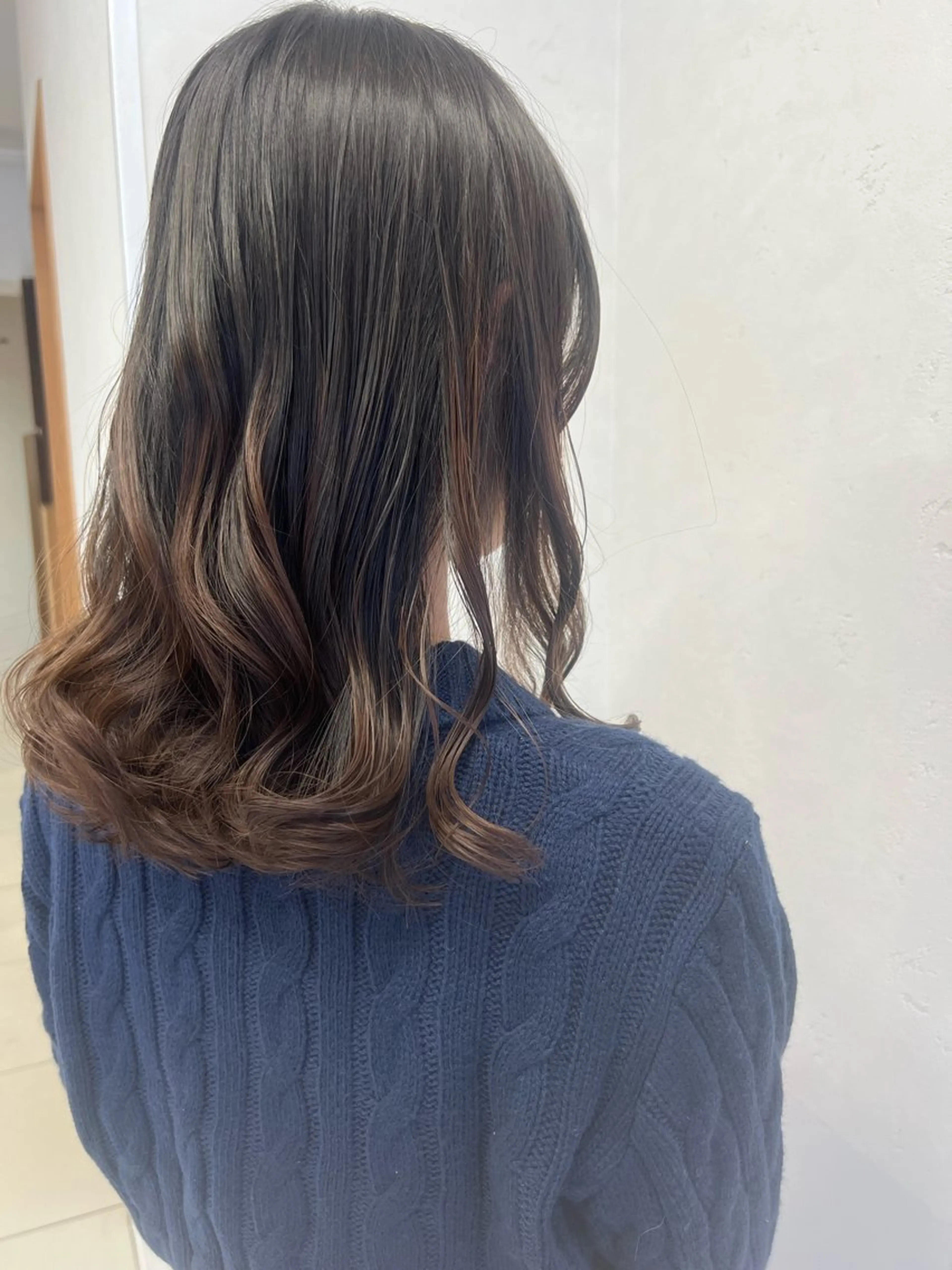 セミロング カット ボブ/透明感カラー /さちかのヘアスタイル