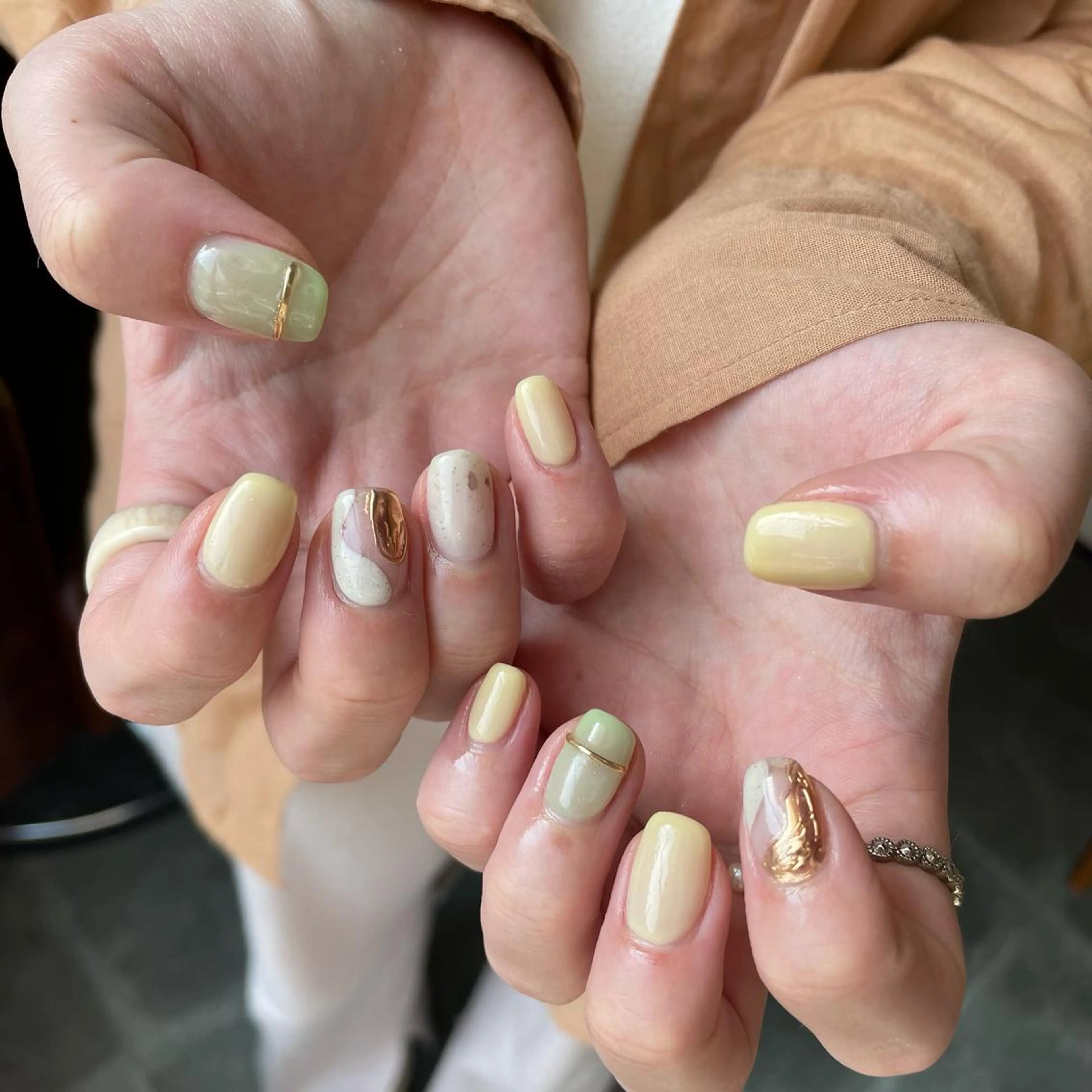 ネイル シンプルネイル SOL　nail イマナカのネイルデザイン