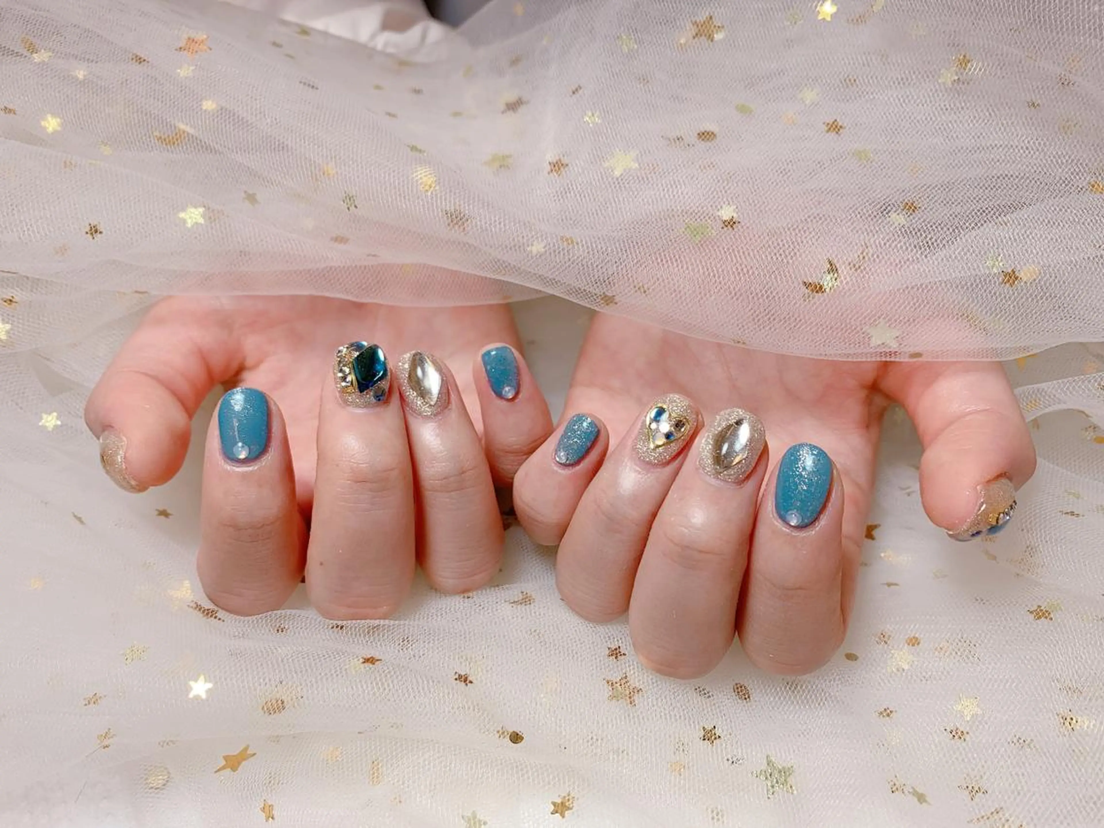 ネイル MiKi Nai池袋 長さだし得意のネイルデザイン