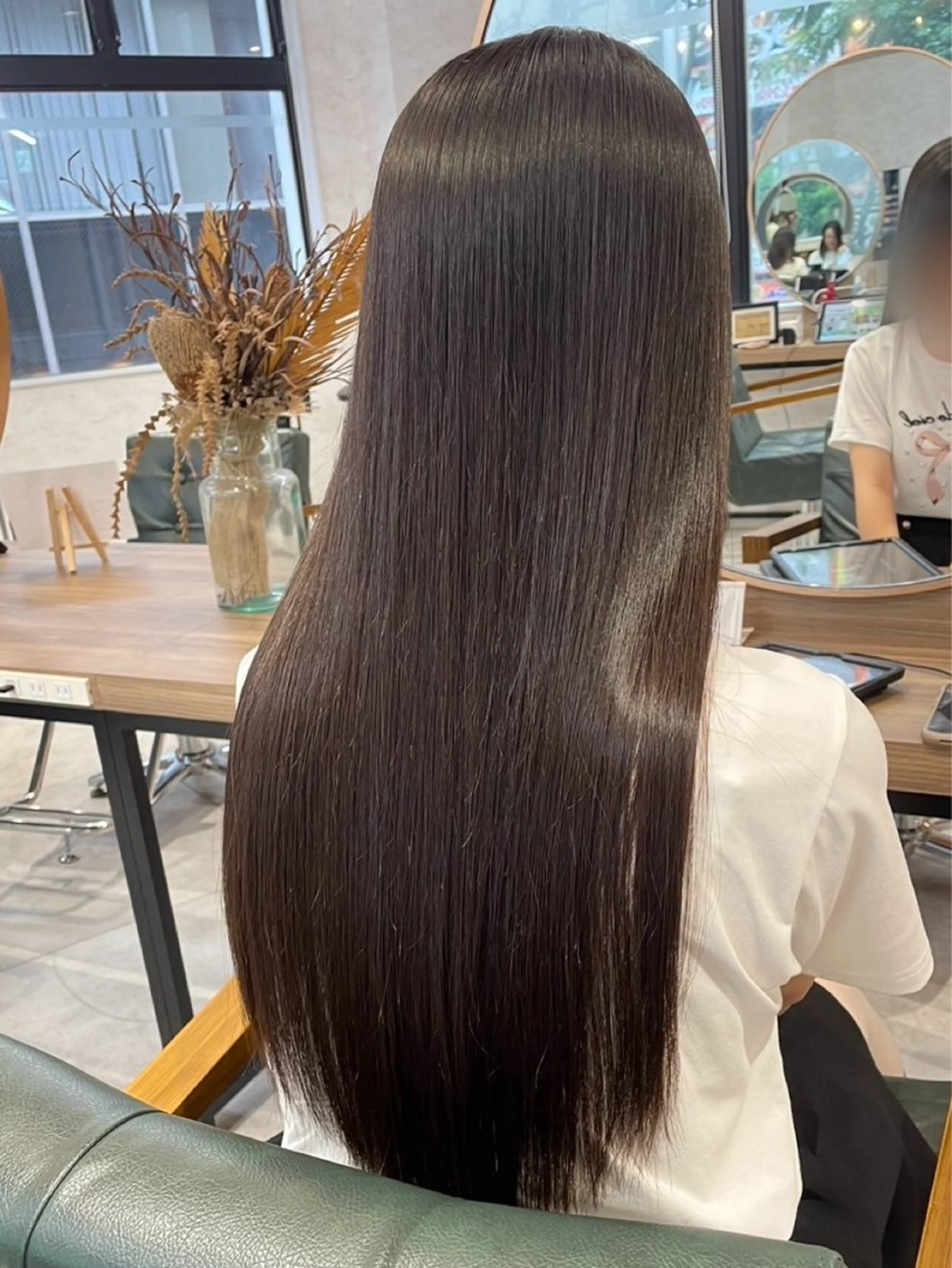 【🌷minimo限定】カット +艶髪縮毛矯正 +1stepトリートメント💎の写真