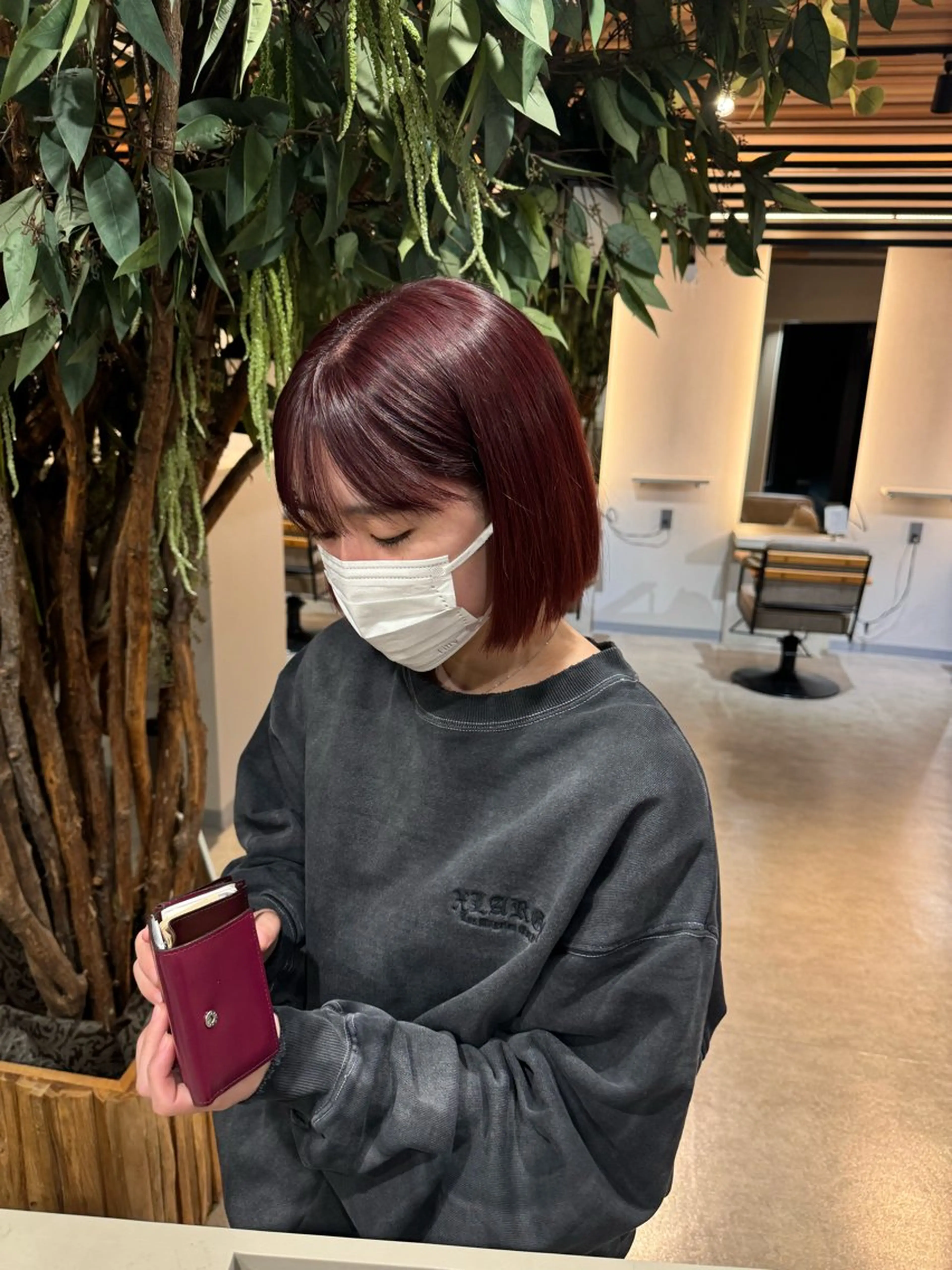 ショート 山下 遼香のヘアスタイル