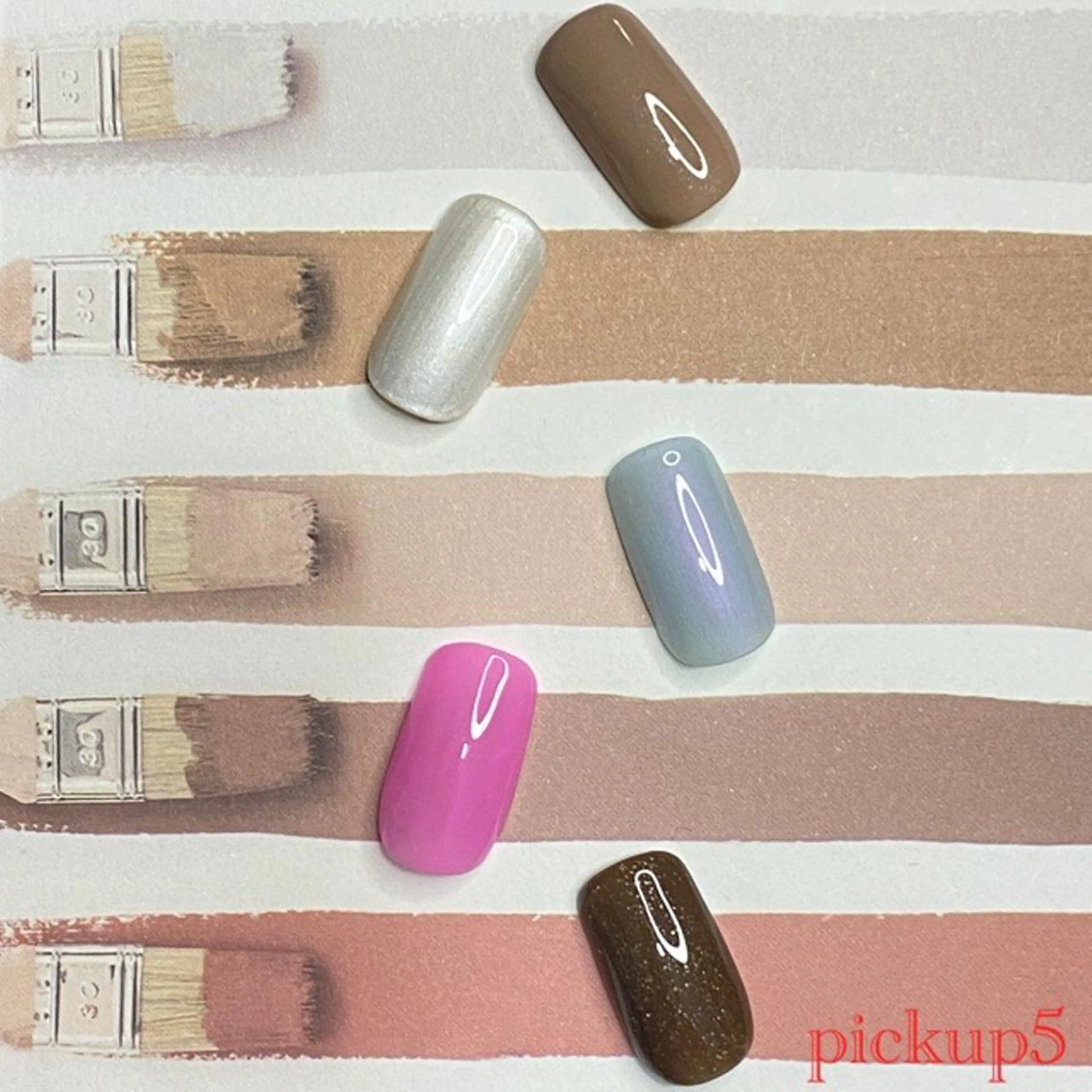 ネイル ジェルネイル ワンカラーネイル ネイリスト aicoのネイルデザイン