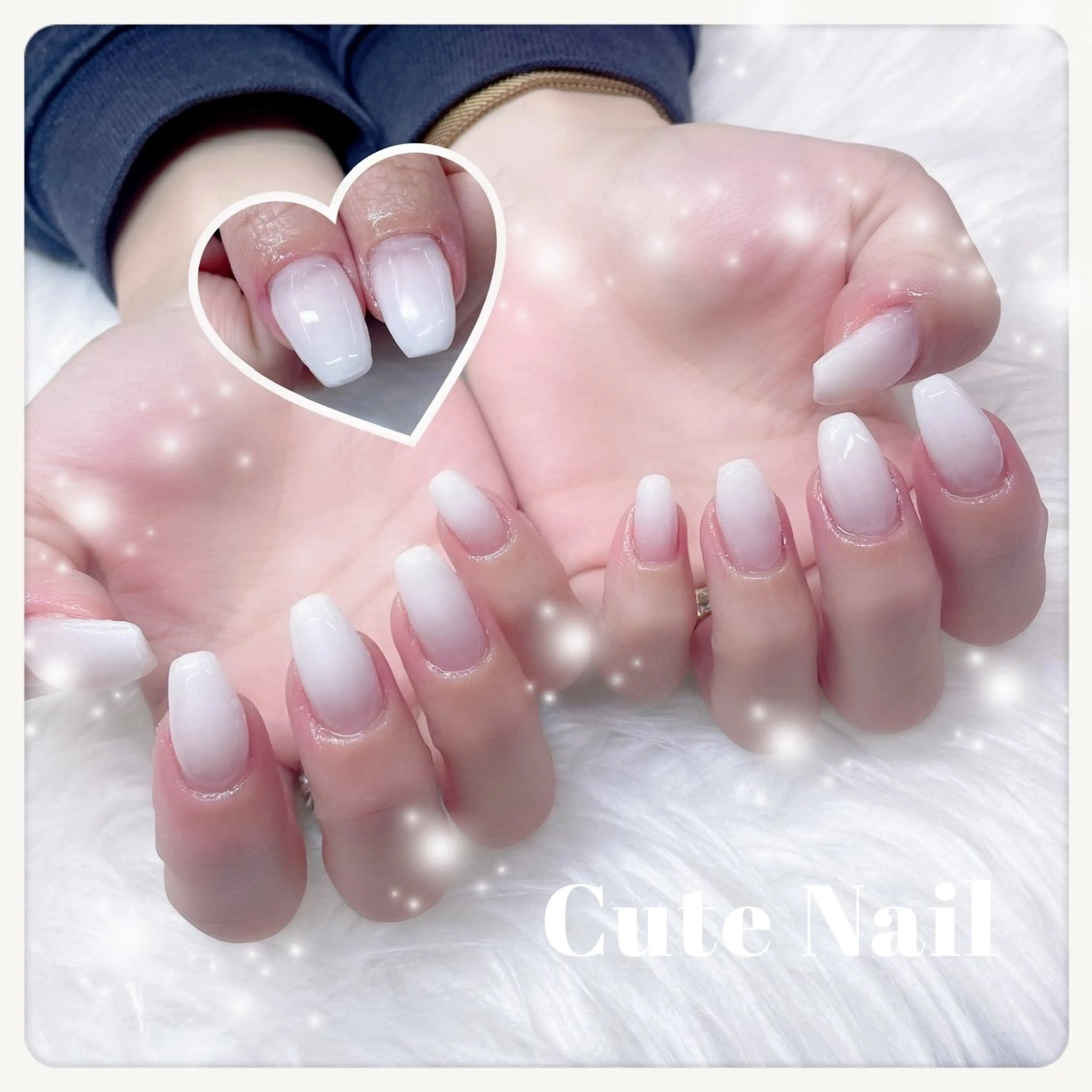 ネイル GO TODAY SHAiRE SALON原宿 Liber所属・️🫧もこ 艶感ネイル🫧のネイルデザイン