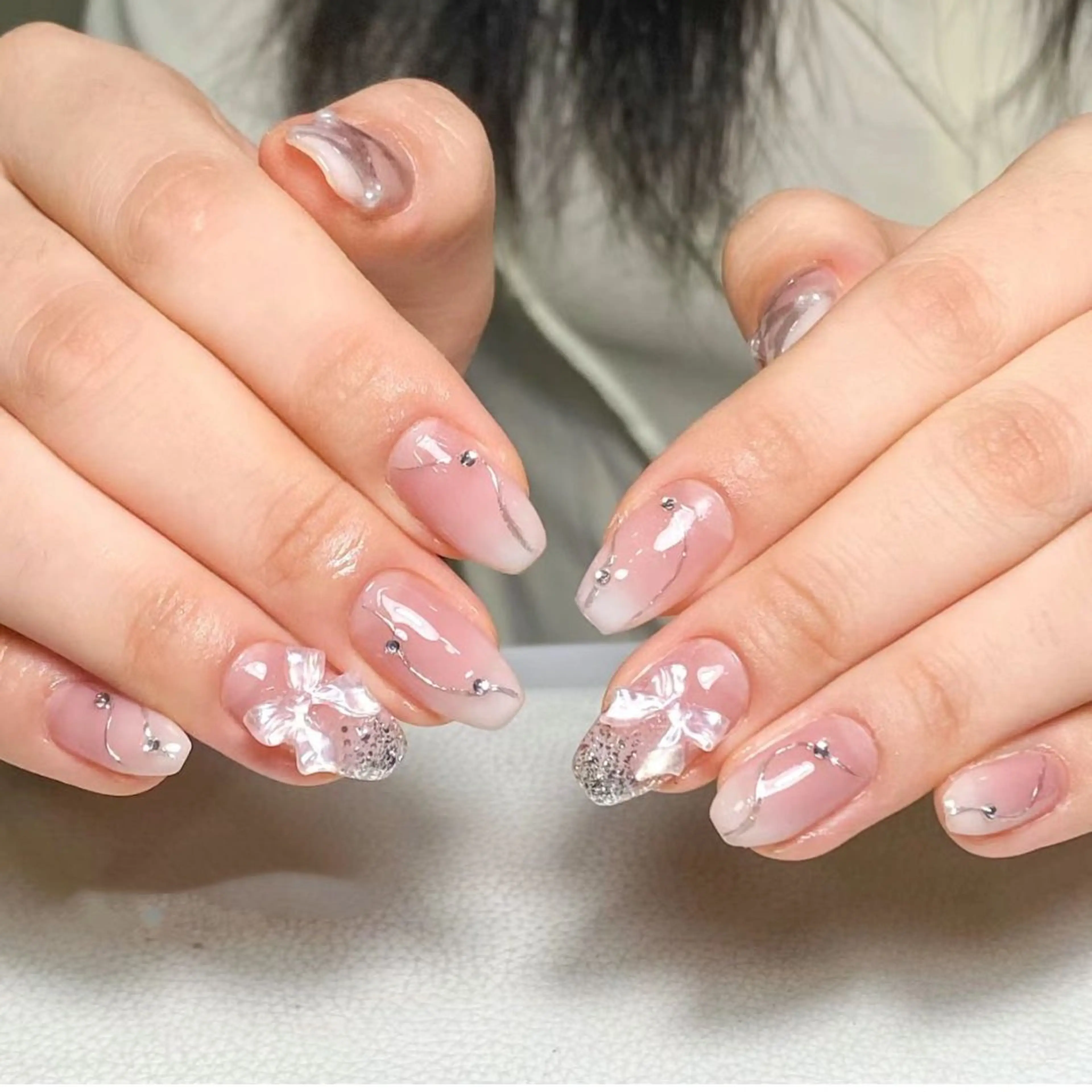 ネイル ハンドネイル ハンドケア 🍑 momo_nailのネイルデザイン