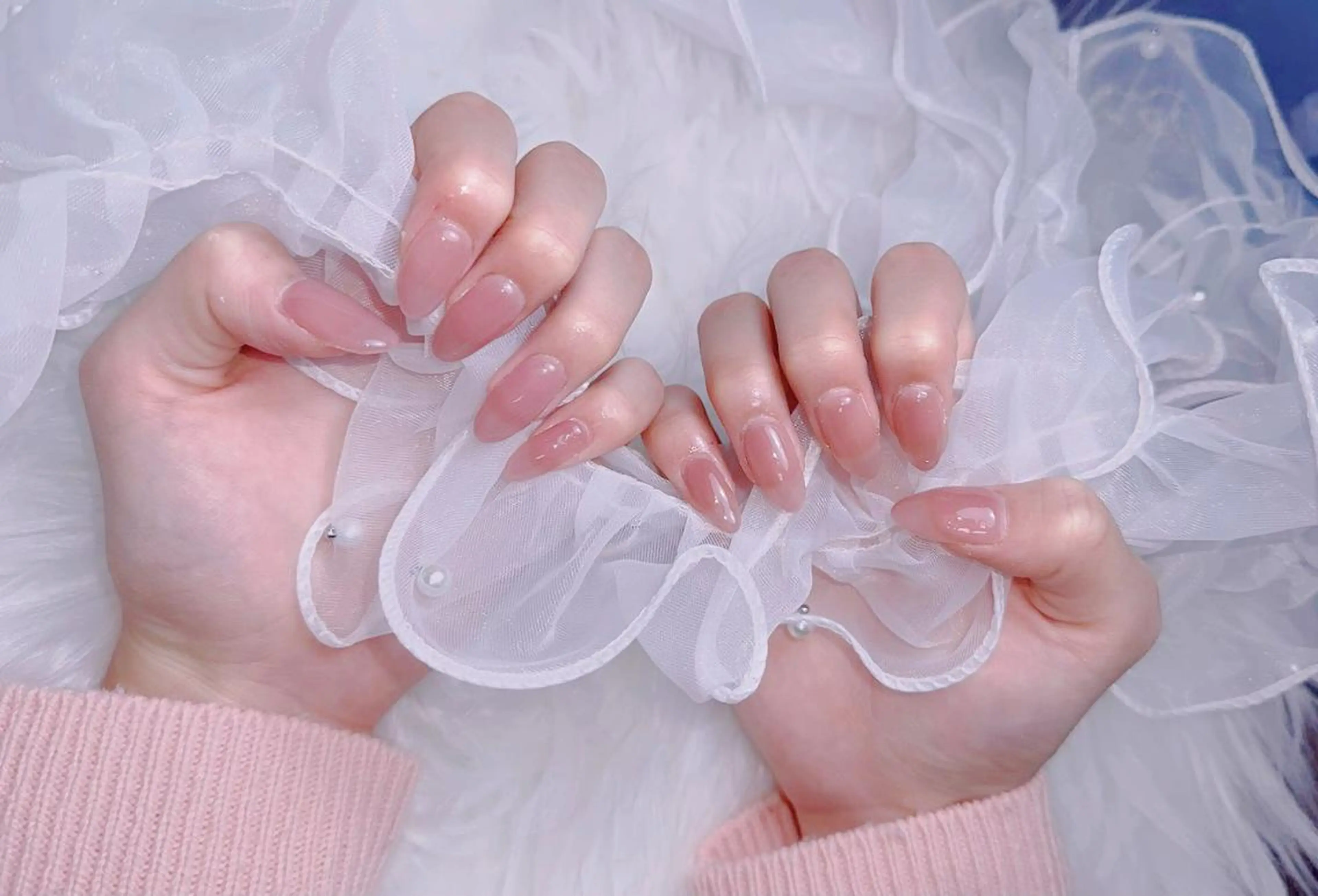 ネイル na🎀🎀na ちゅるちゅるのネイルデザイン