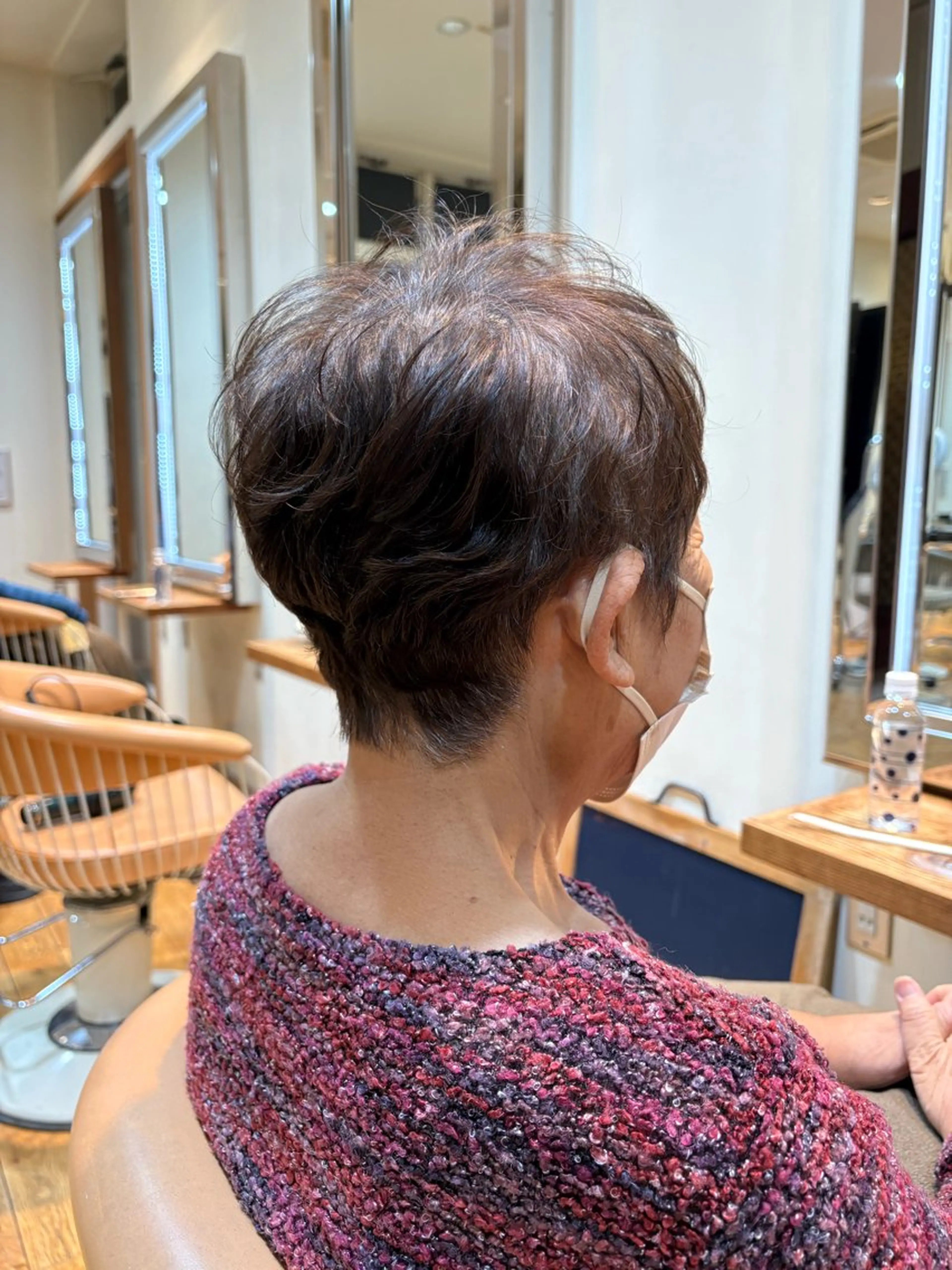 ショート パーマ ショートカット／ 明千（ミチ）のヘアスタイル