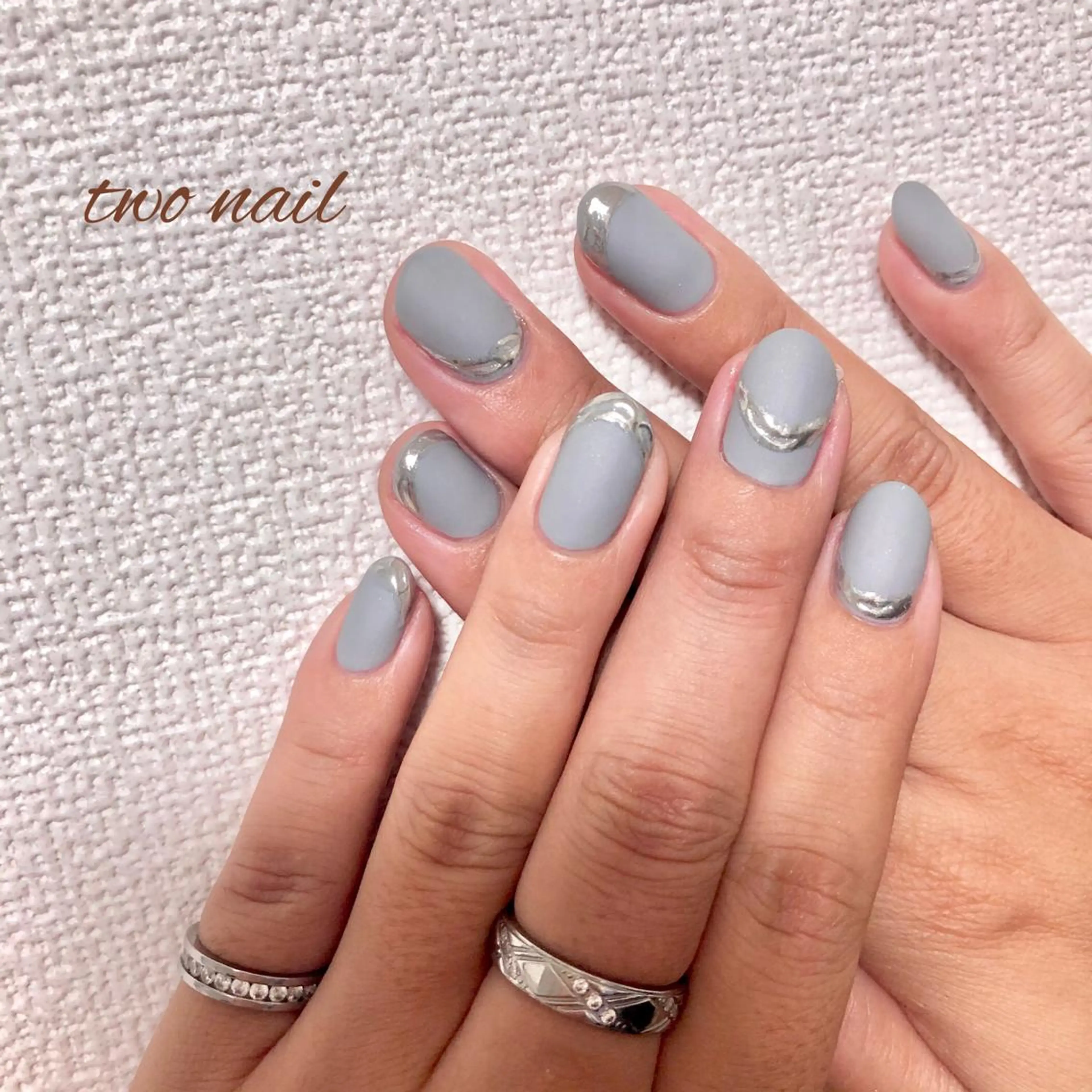 ネイル アートネイル フットネイル ハート ニュアンスネイル two nailのネイルデザイン
