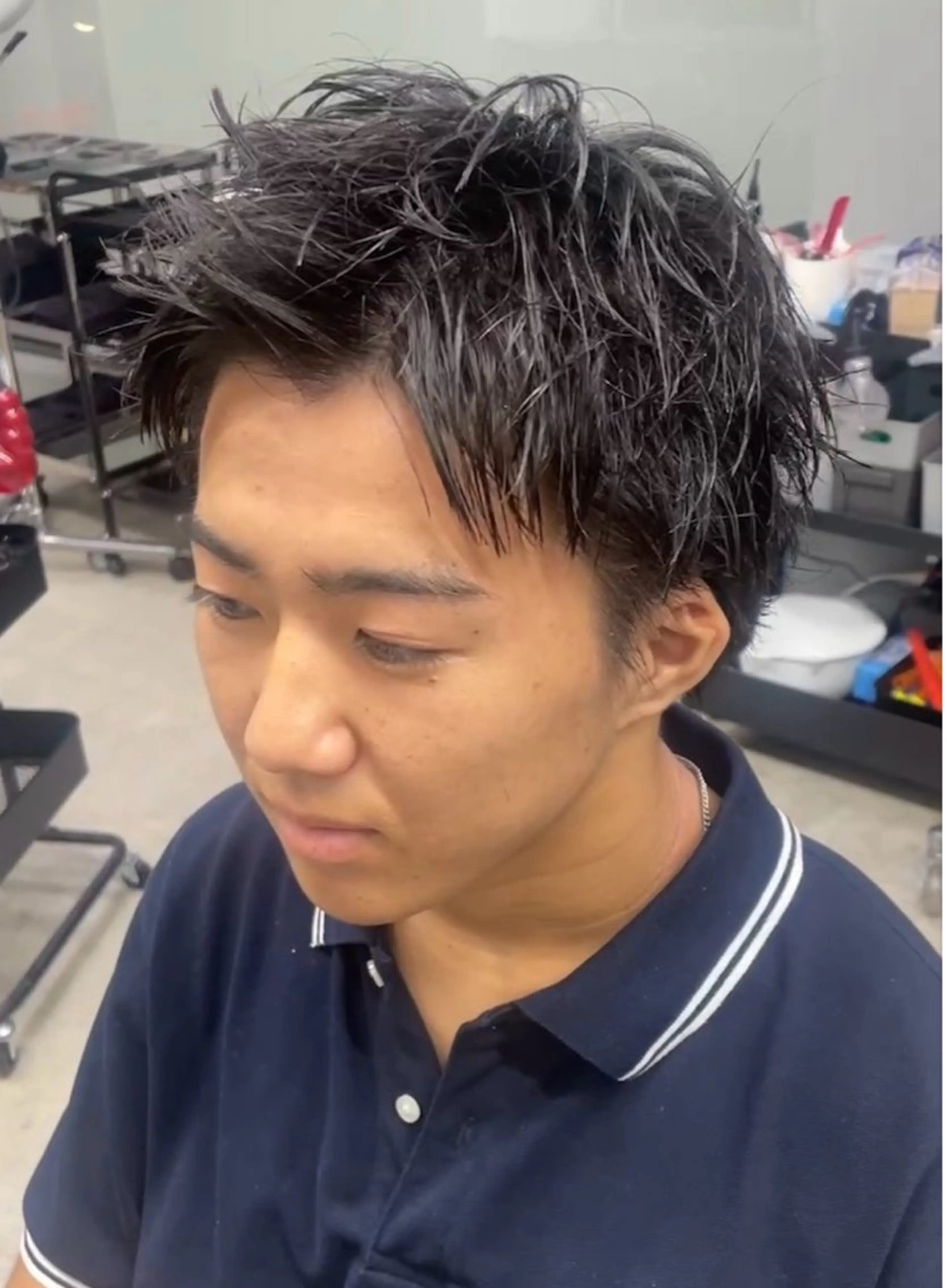 ショート メンズ メンズ専門サロン wokeのヘアスタイル