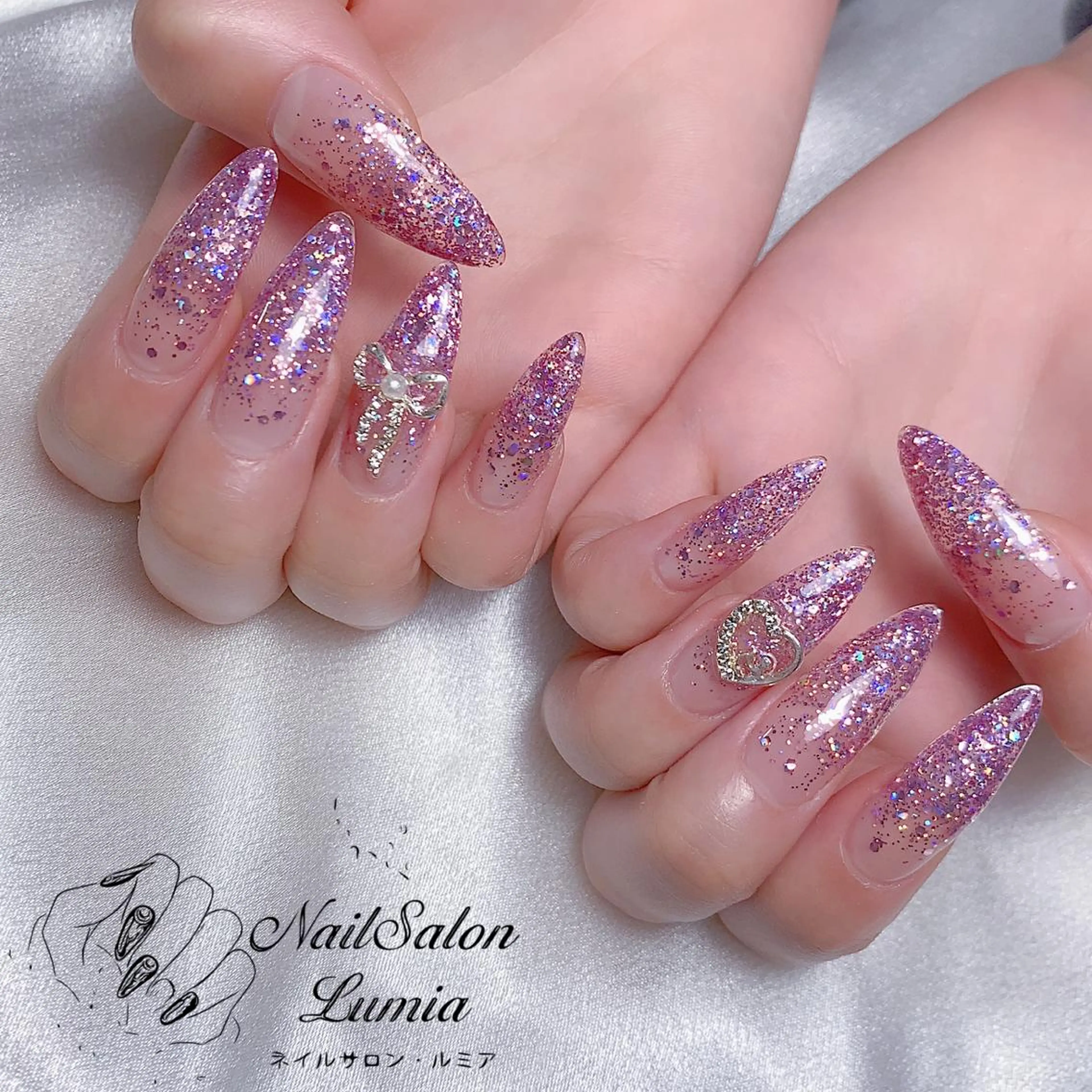 ネイル ハンドネイル ネイルサロン ルミア Lumia 店長のネイルデザイン