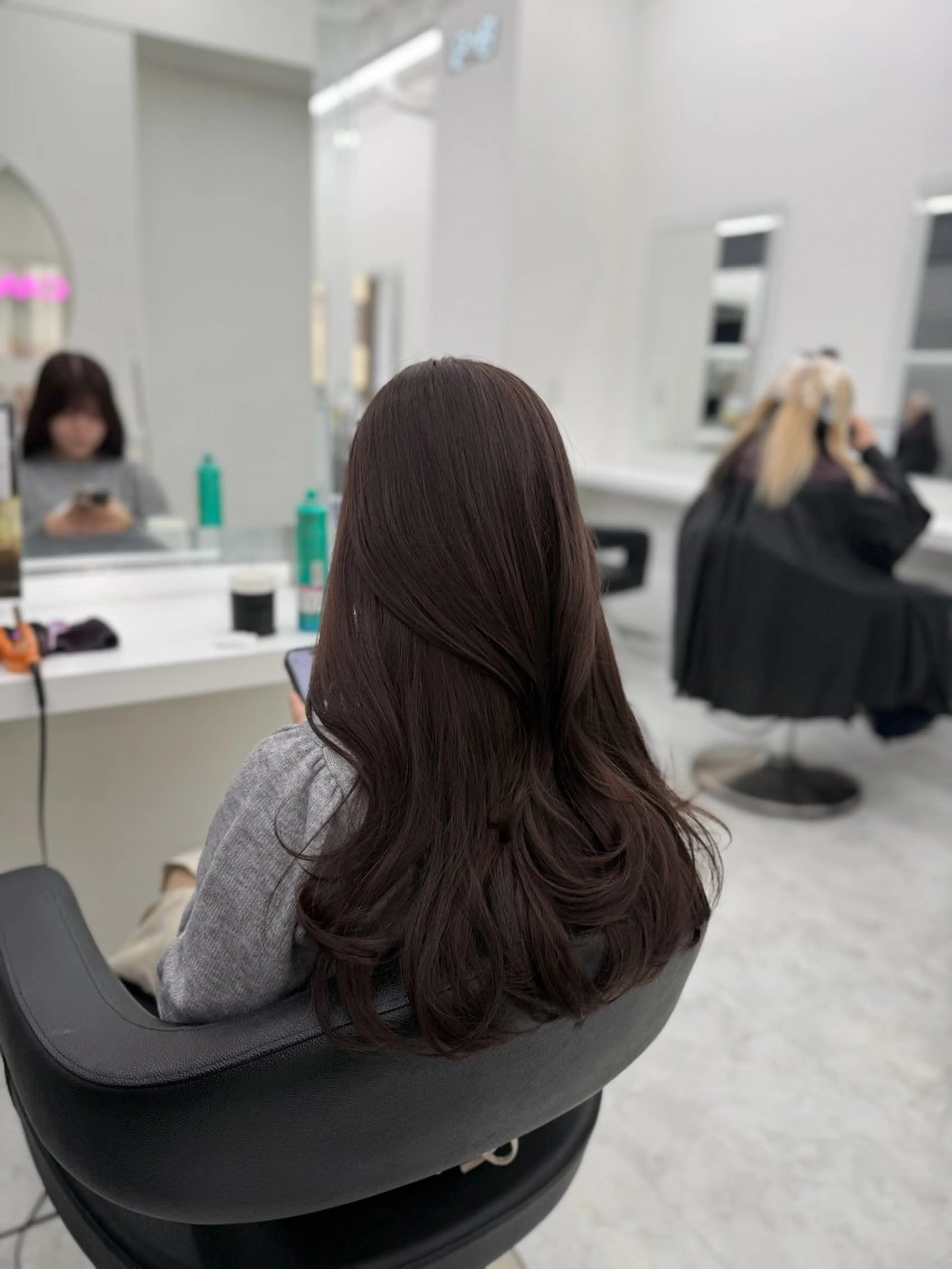 ロング カラー カット ヘアカラー 🤍レイヤー/顔周り /hirari🤍のヘアスタイル