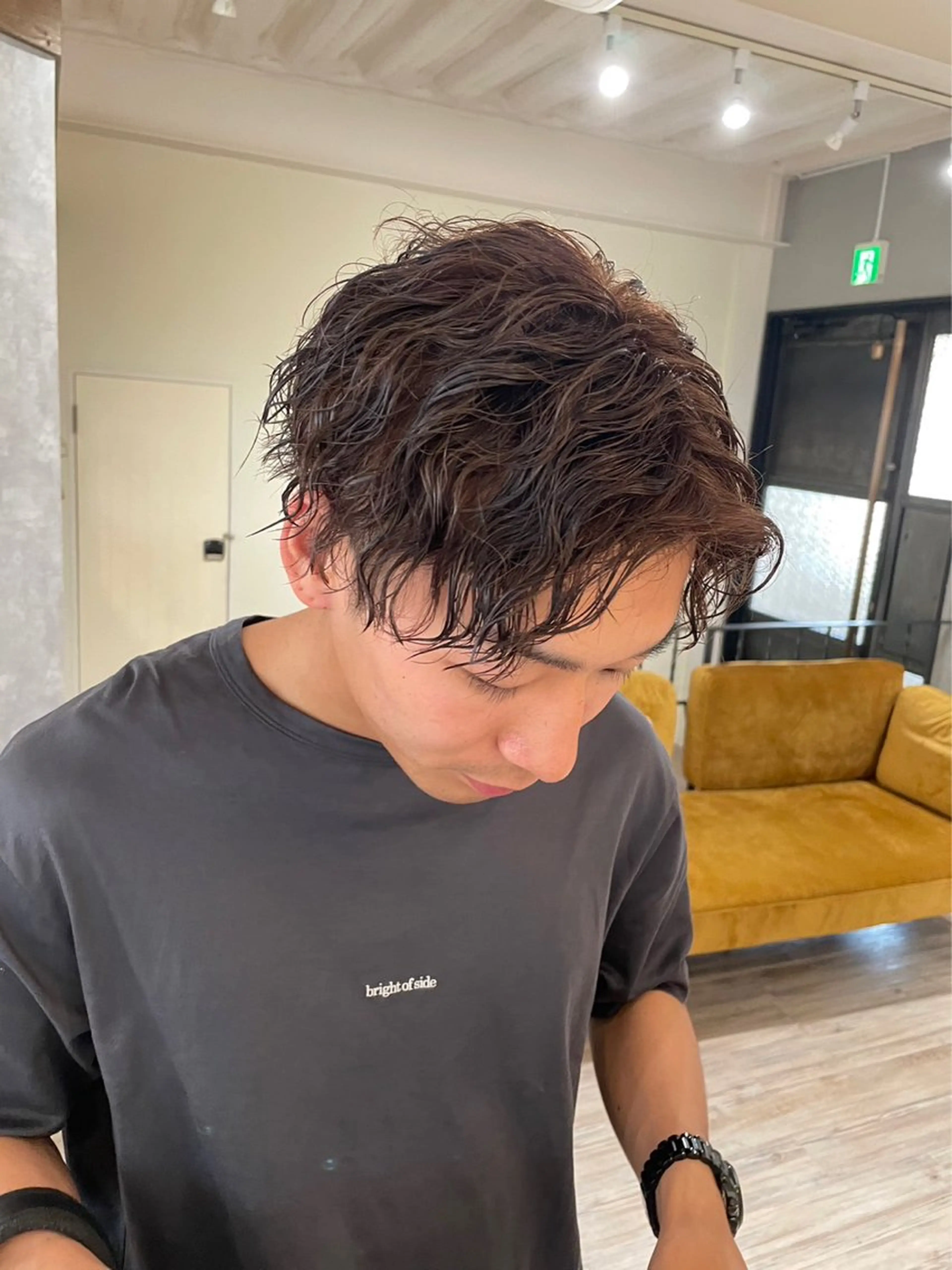 パーマ メンズ メンズパーマ Re.ly所属・🦄Re.ly代表 灰野壮🦄のヘアスタイル