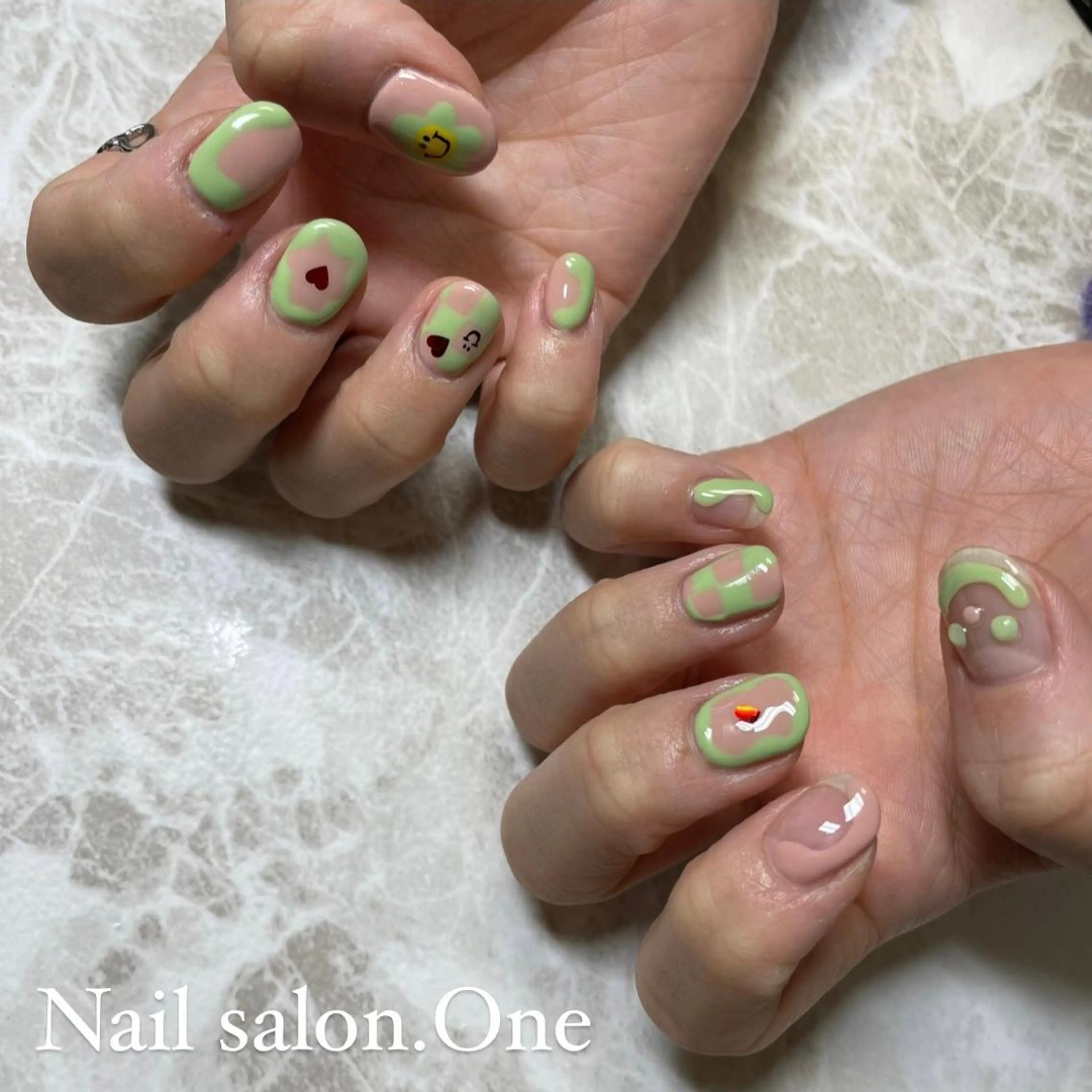 ネイル Nail salon .Oneのネイルデザイン