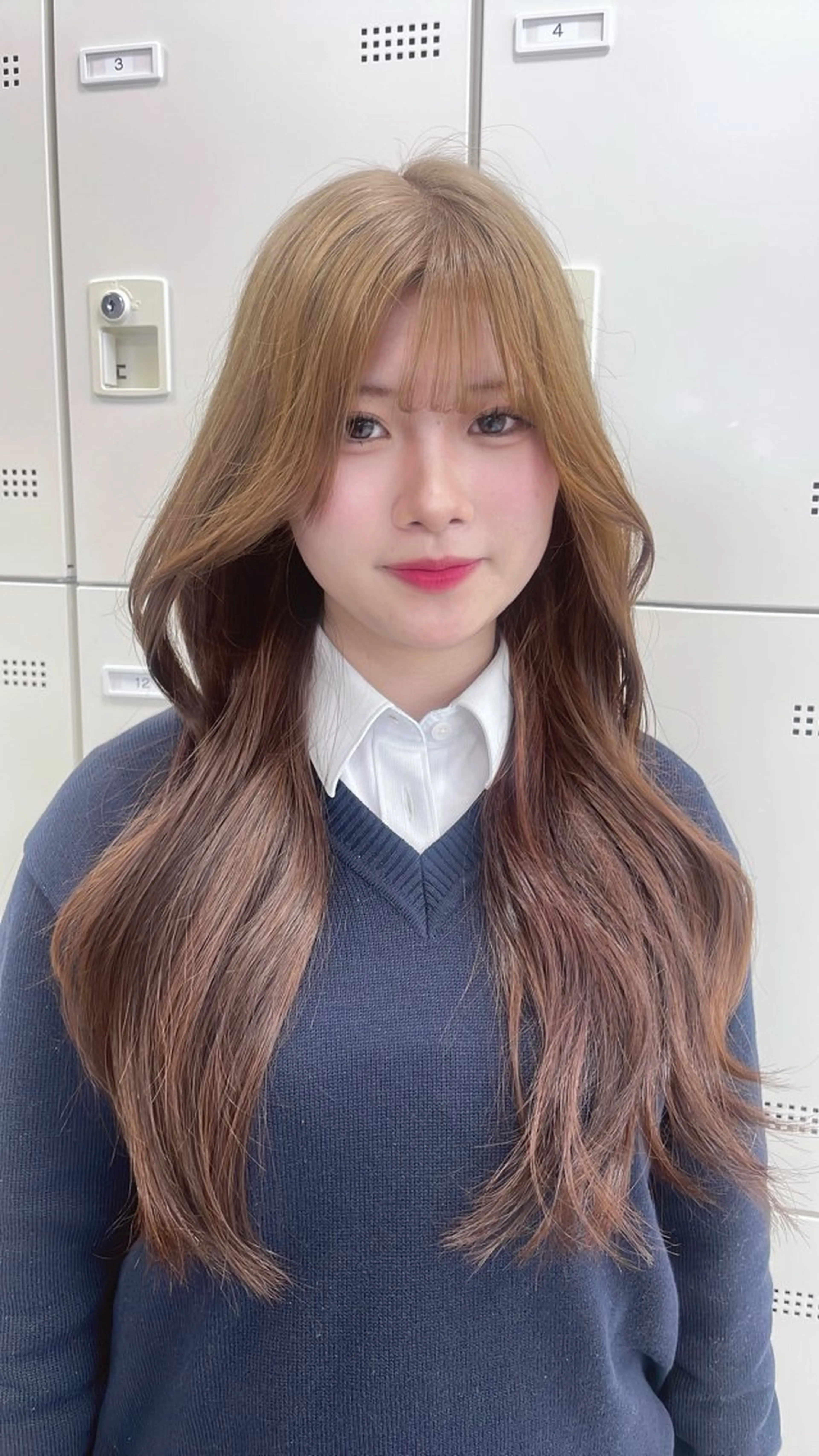 カラー mayu/ブリーチ/ layer/似合わせのヘアスタイル