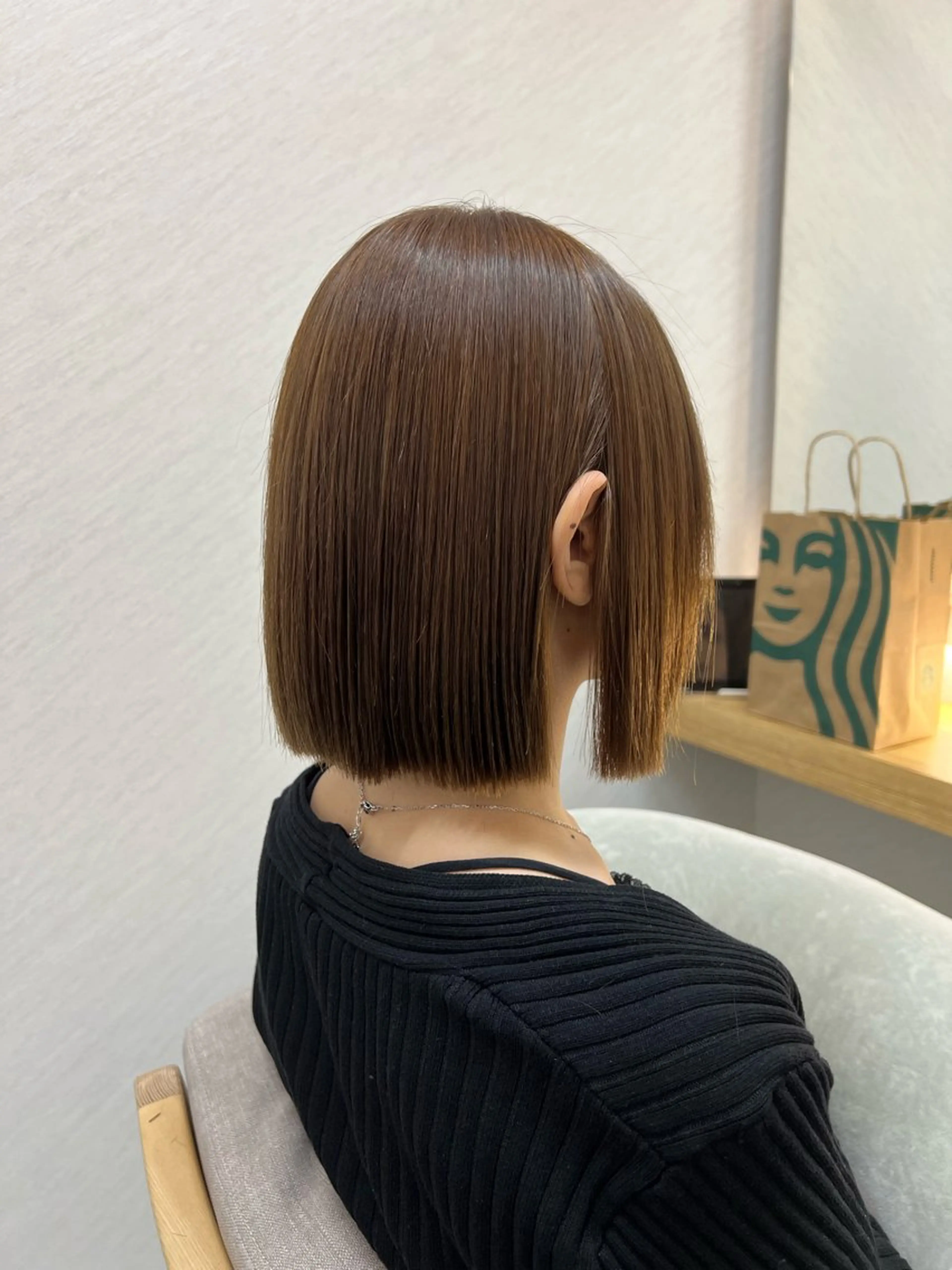 ショート ボブ カット トリートメント ECLART 町田　井口聖也のヘアスタイル