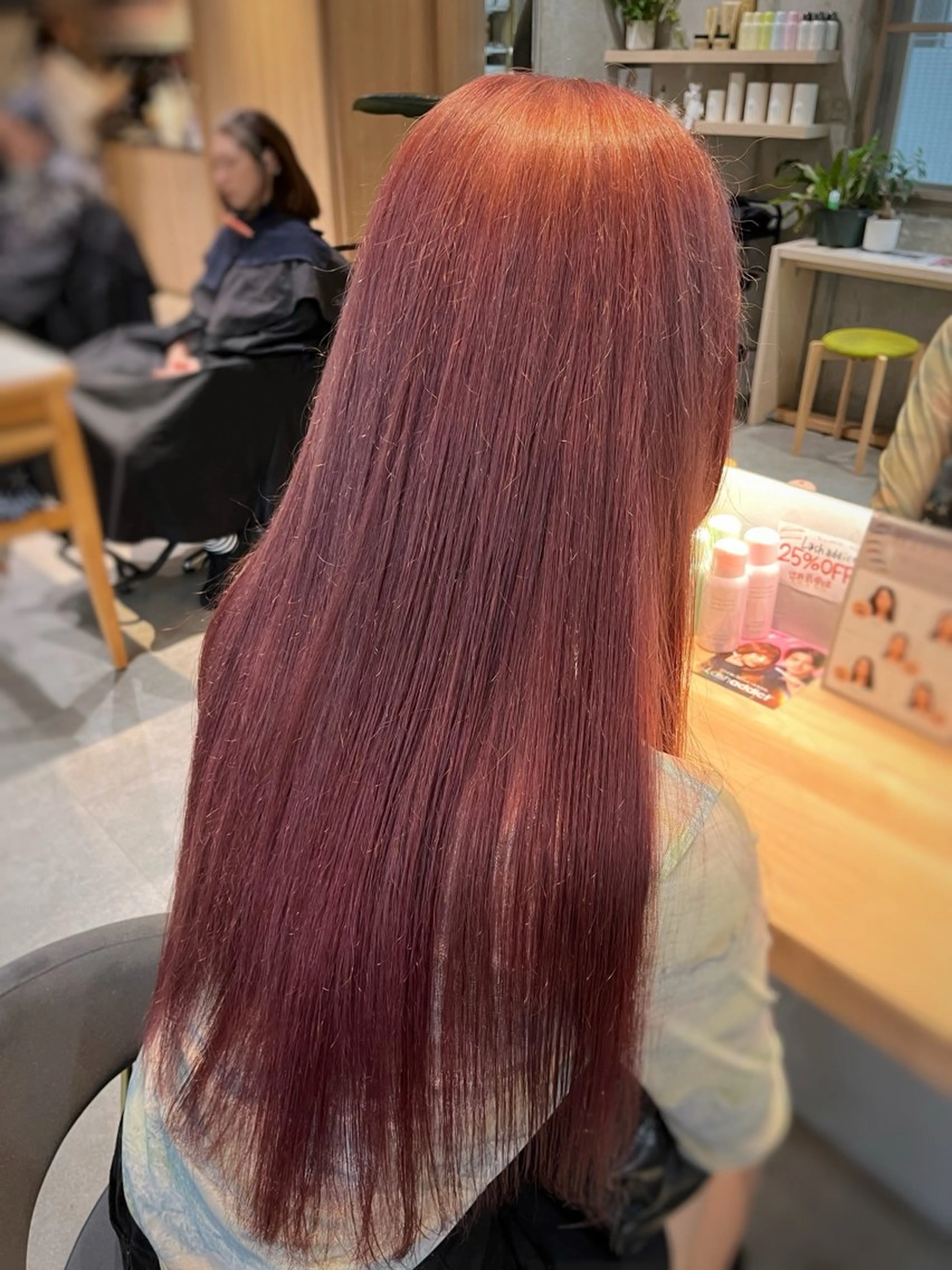 ロング カラー ｵﾀｸ美容師🛍/ 酸性ストレート/艶髪のヘアスタイル