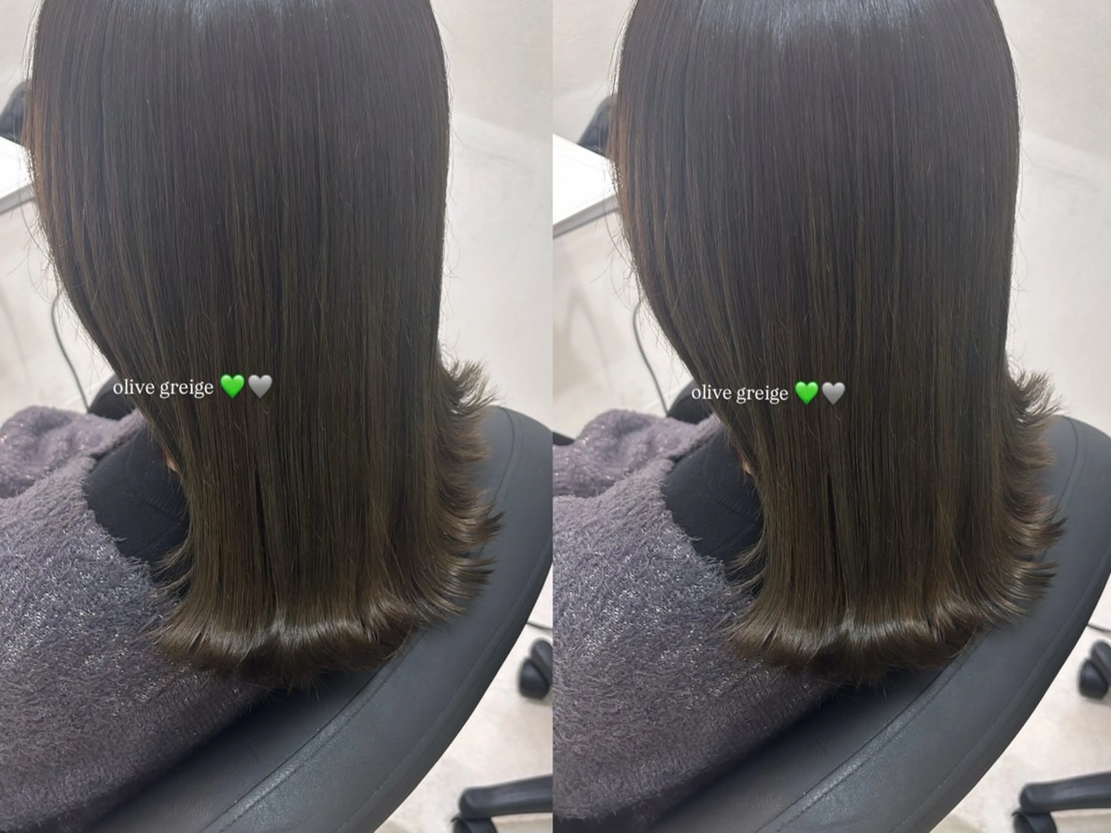 ミディアム ボブ/顔周りレイヤー asuka🫧のヘアスタイル