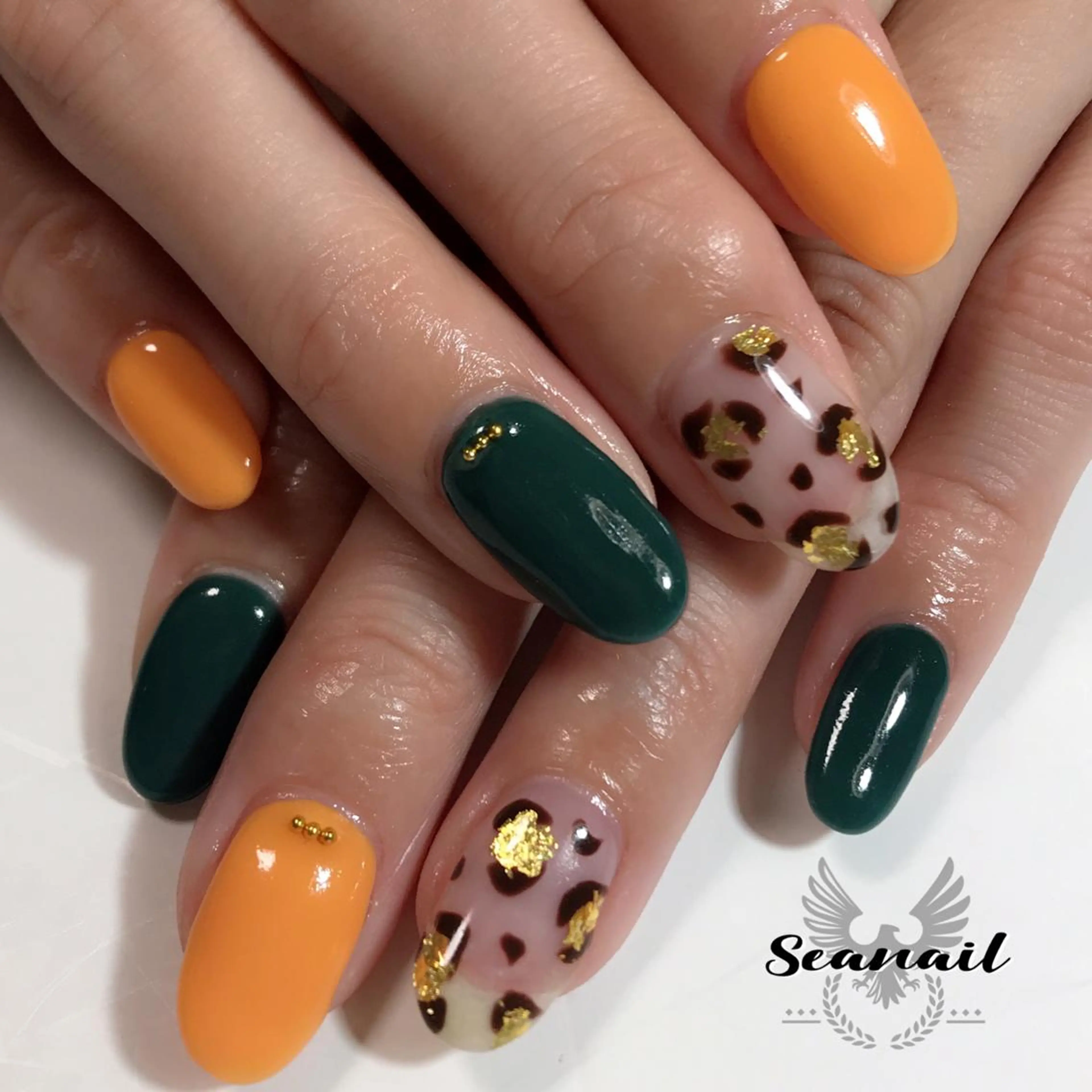 ネイル 小尾 栞のネイルデザイン