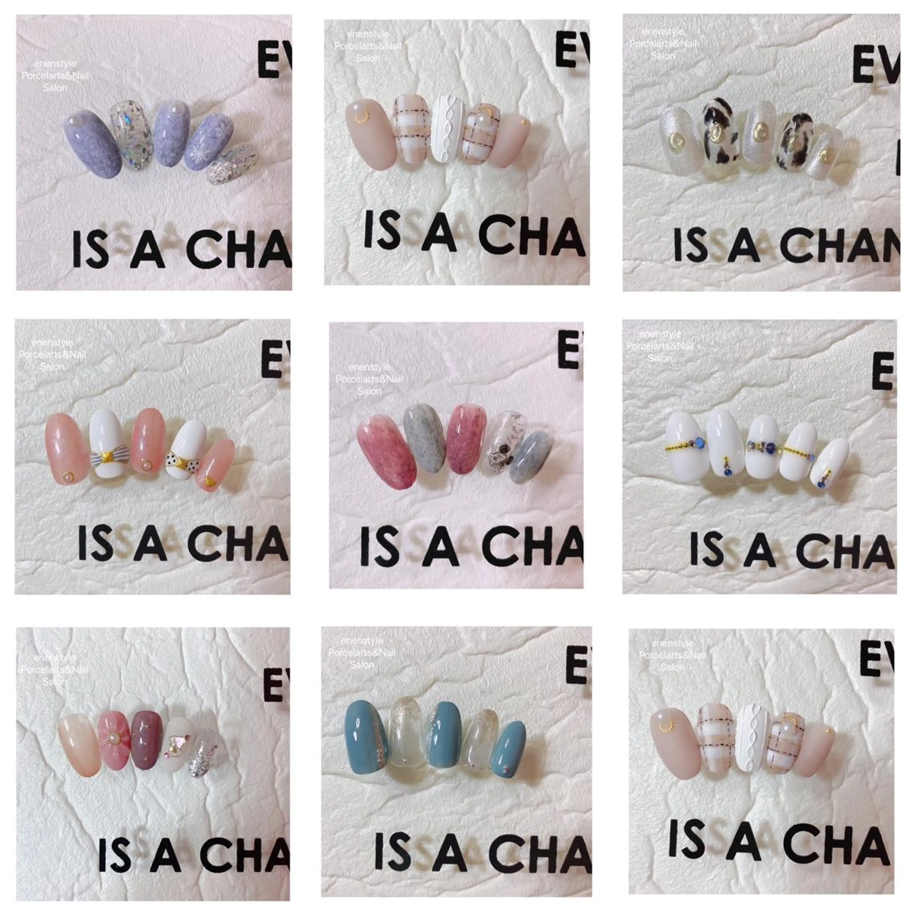 ミディアム ネイル 👑enen style👑のネイルデザイン