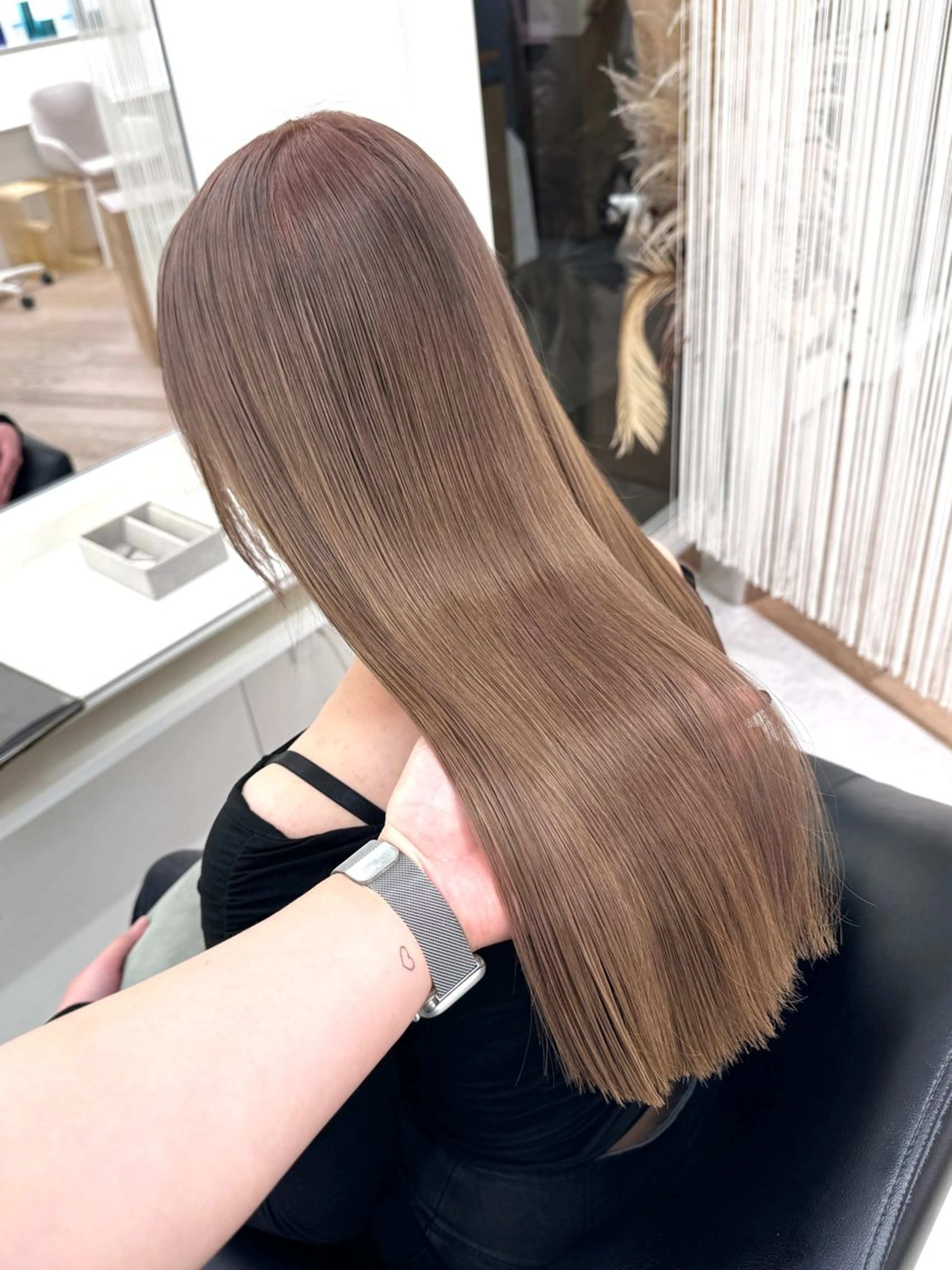 ロング カラー カット ヘアカラー ♡ParveMix NANO♡のヘアスタイル