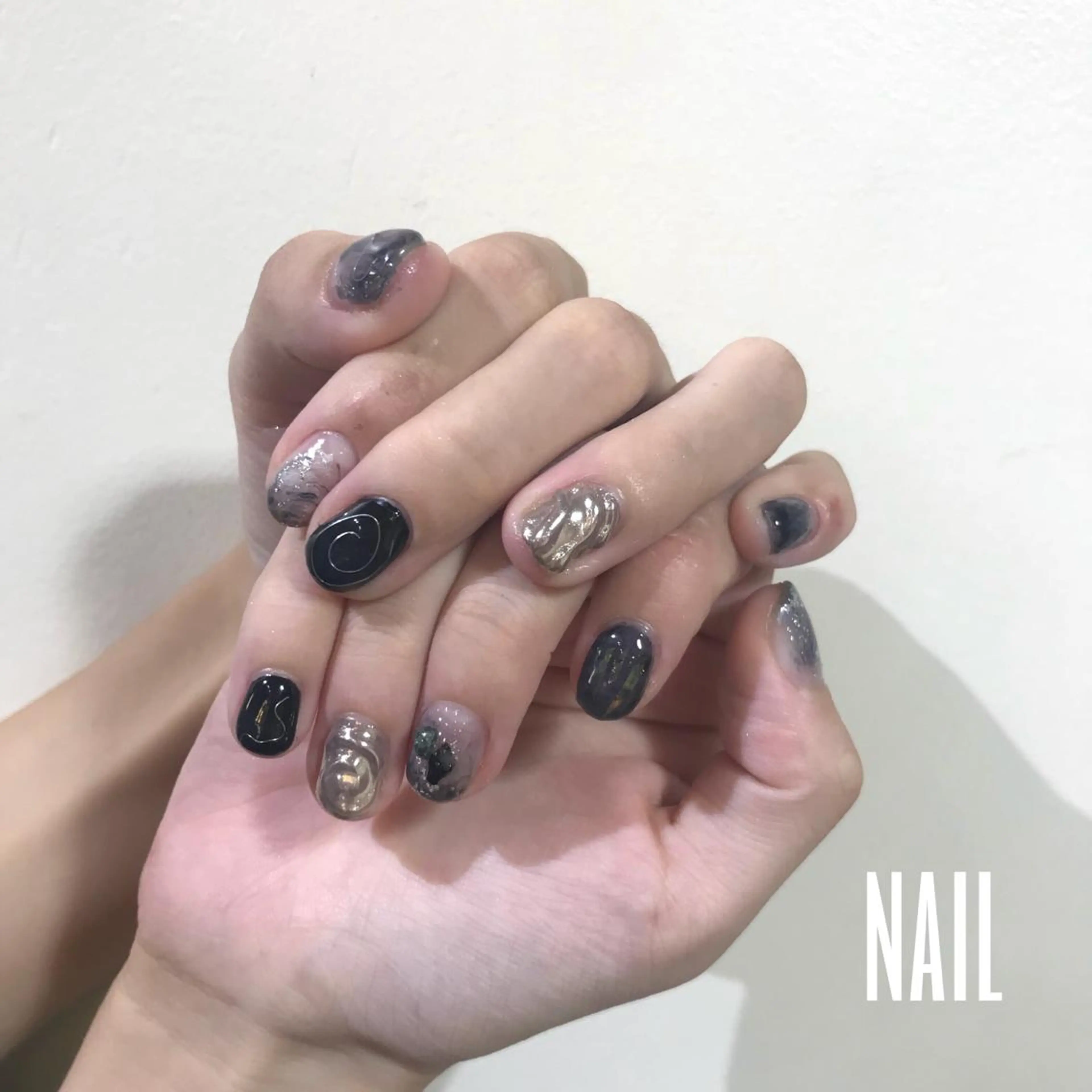 ネイル 【淡色color/ nail】maikoのネイルデザイン