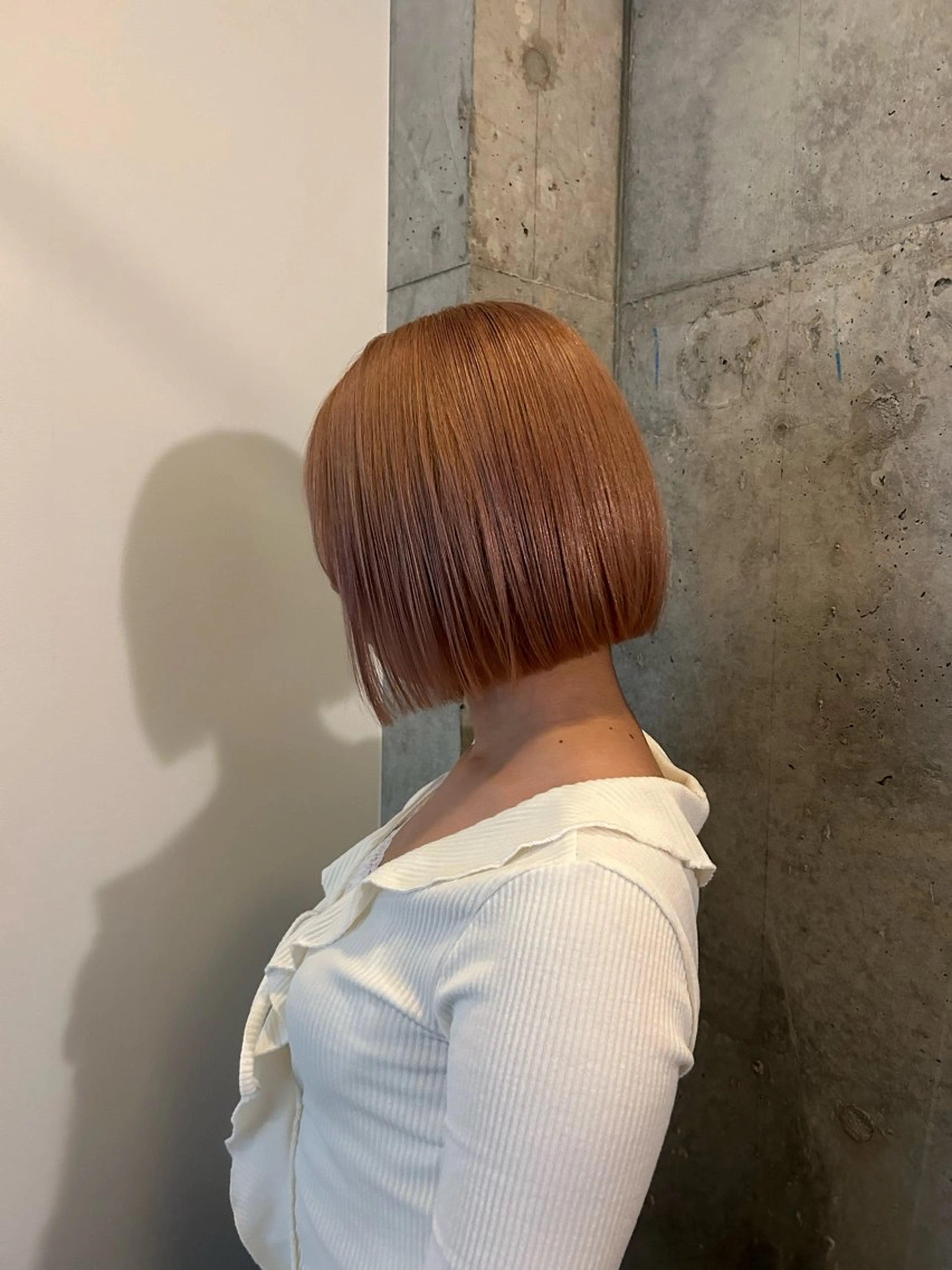 ショート カラー 🌝ぷる艶ハイトーン 柔らかヘア🍅まあやのヘアスタイル
