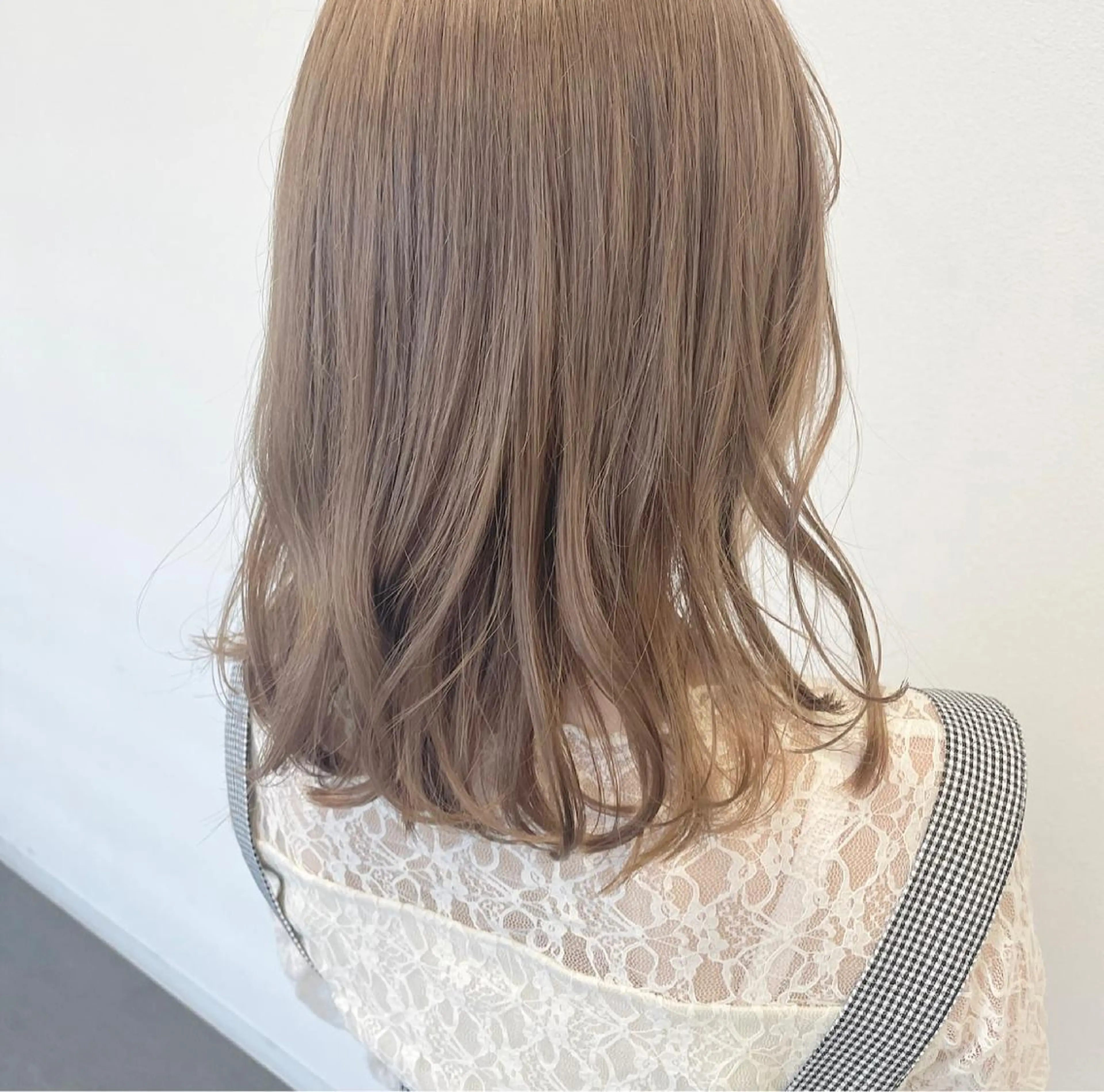 ミディアム カラー GPIP 近藤沙樹のヘアスタイル
