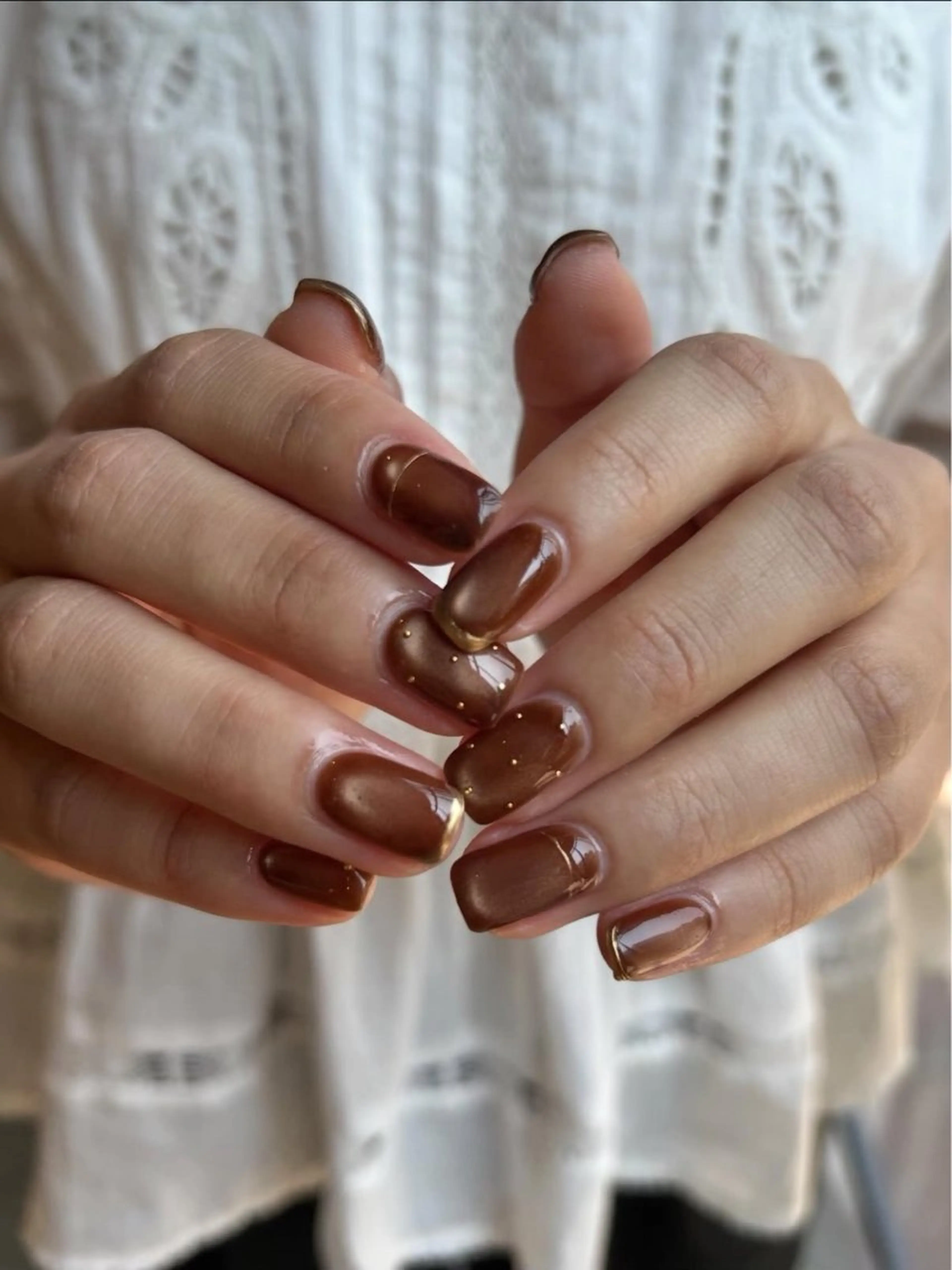 ネイル マグネットネイル Miu 川越東口ネイルサロンのネイルデザイン