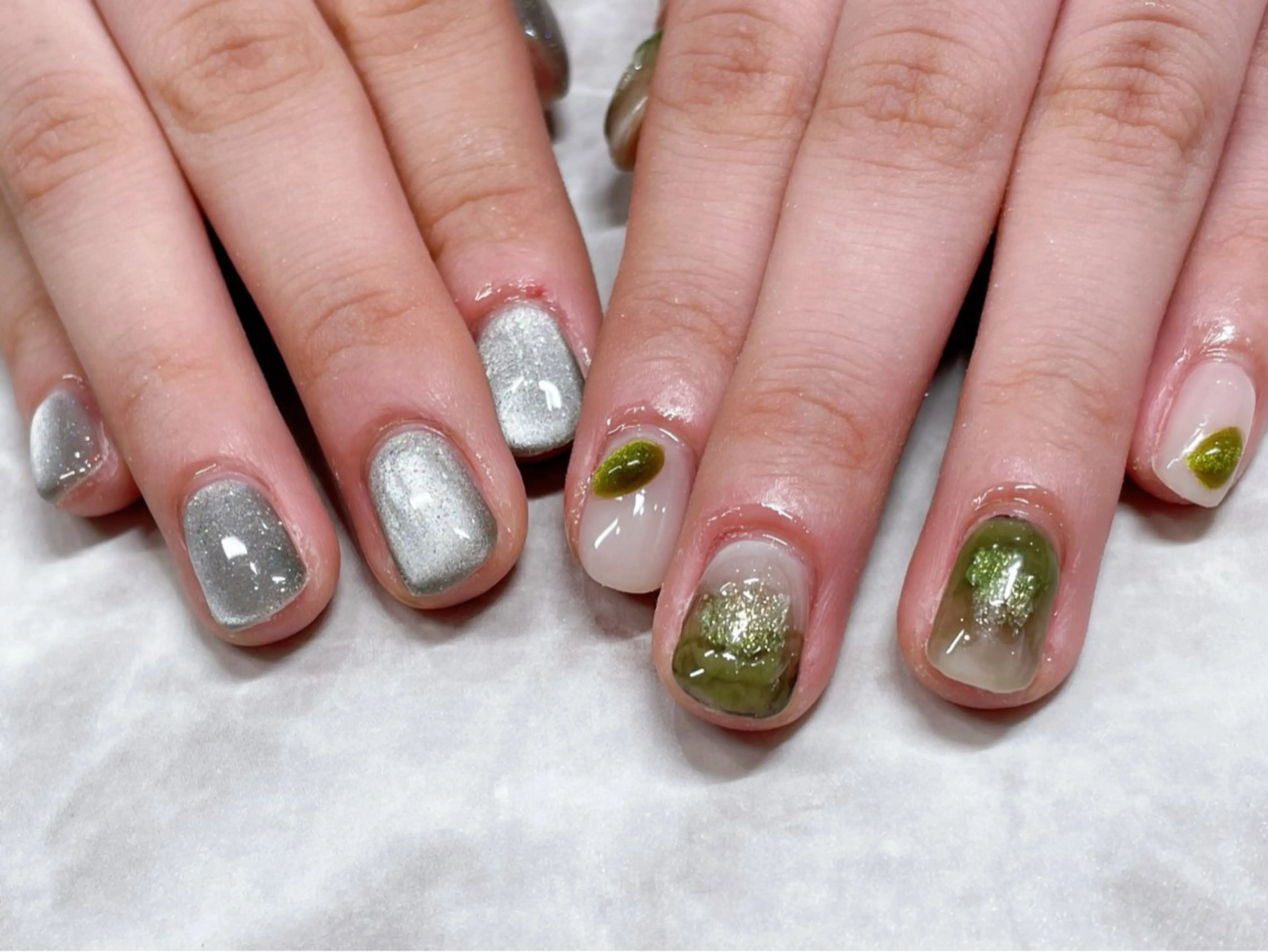 ネイル ニュアンスネイル Plaisir プレジールのネイルデザイン