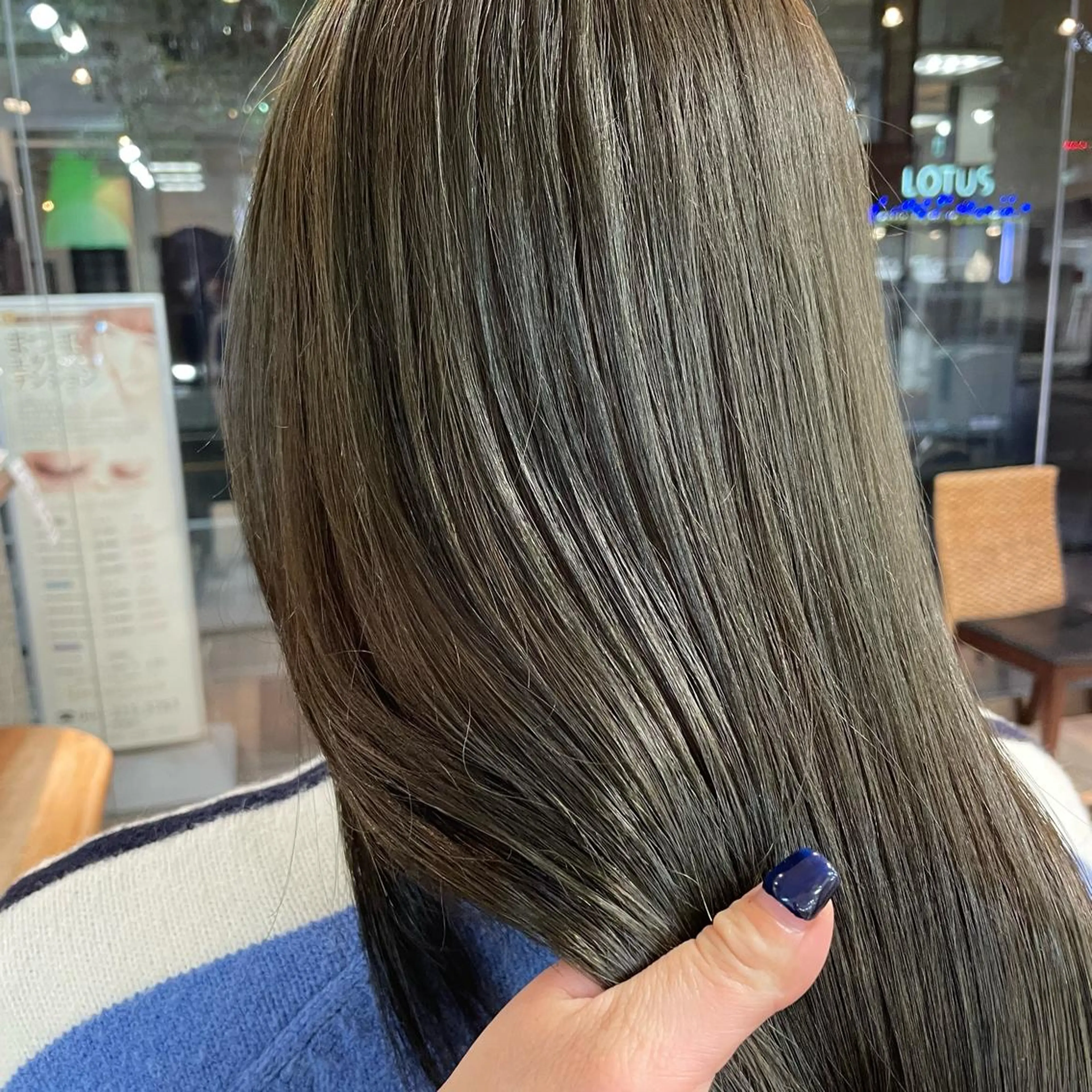 カラー 似合わせ/透明感カラ ー/QUATRO谷口のヘアスタイル