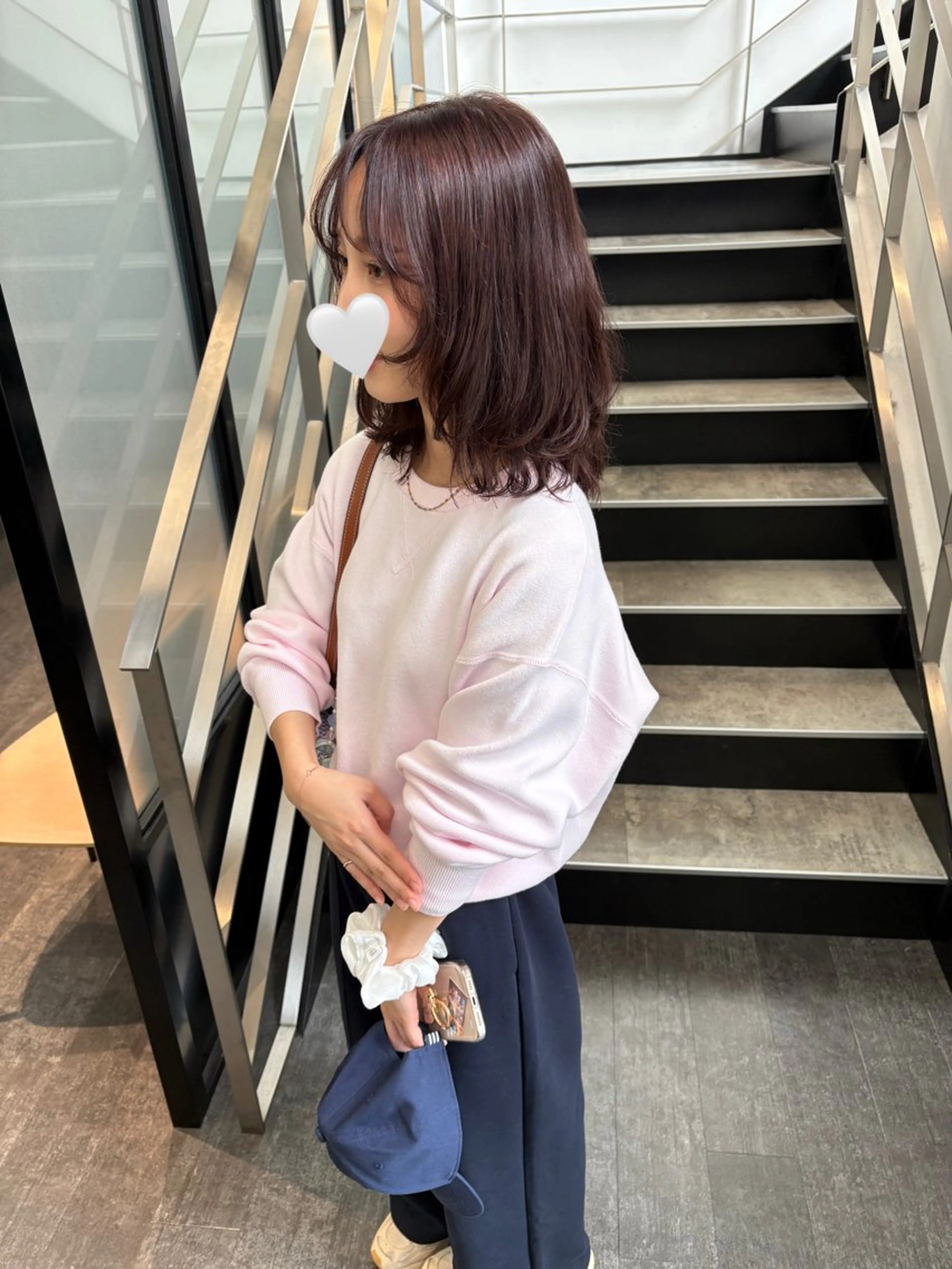 ミディアム カラー 透明感カラー レイヤーカット カット ヘアカラー トリートメント mao | 柔らか艶カラー🫧のヘアスタイル