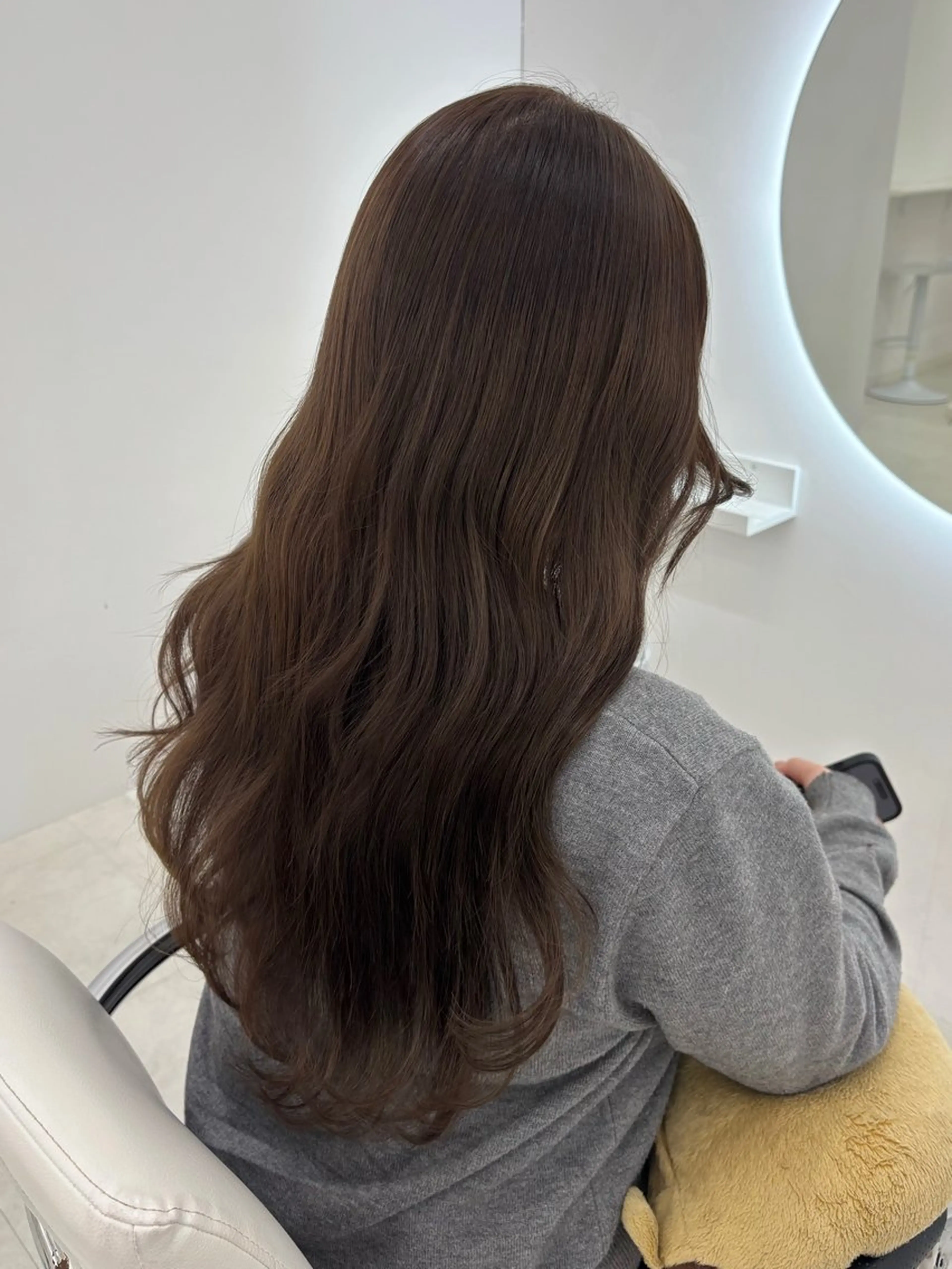 ロング カラー カット ヘアカラー トリートメント 【aini天王寺】 𝐚𝐢𝐫𝐢✂︎のヘアスタイル