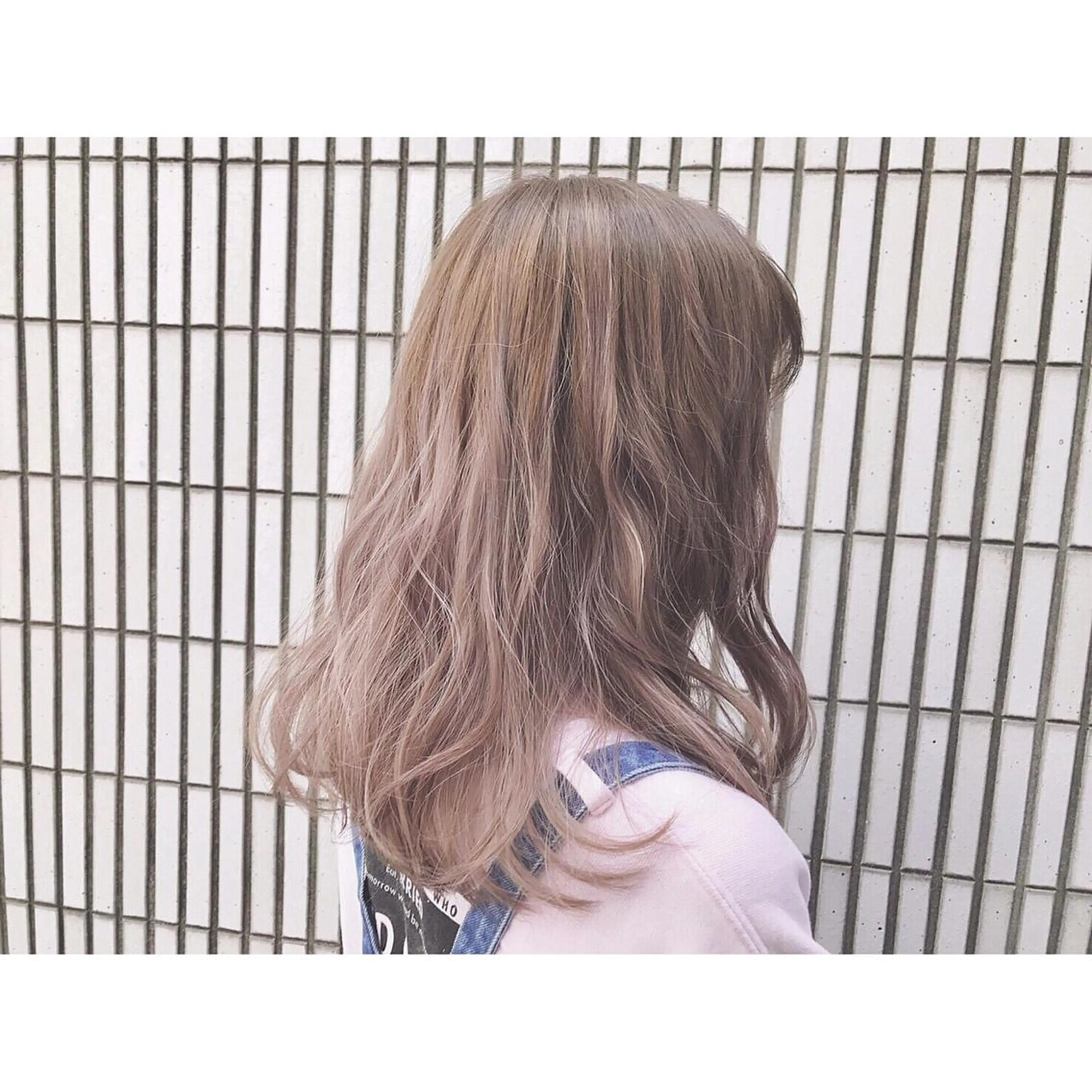 セミロング カラー ツヤ髪 /髪質改善 松岡将太郎のヘアスタイル