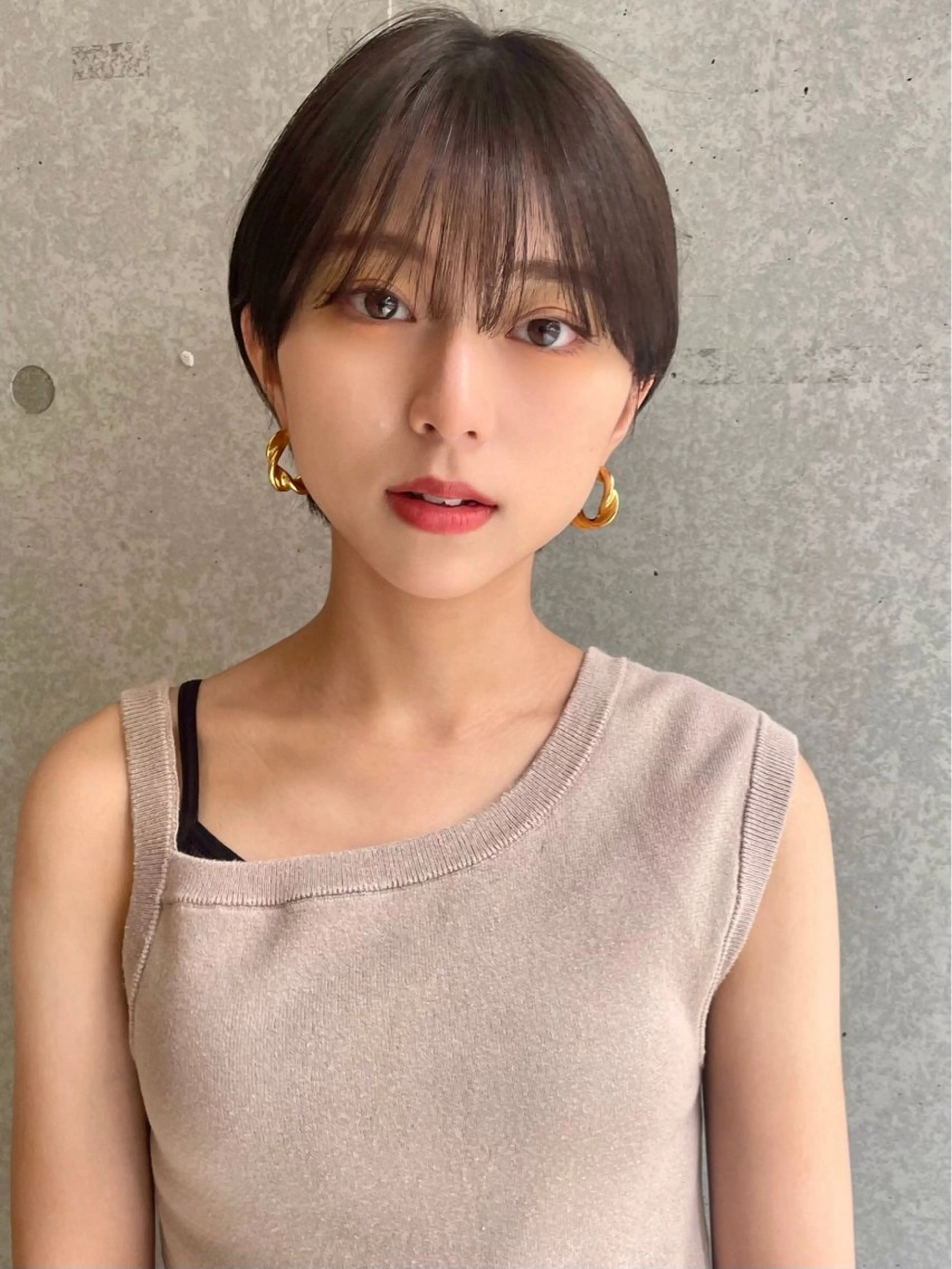 ショート ヘアアレンジ カット ✨レイヤー/ 透明感カラー✨冨永剛のヘアスタイル