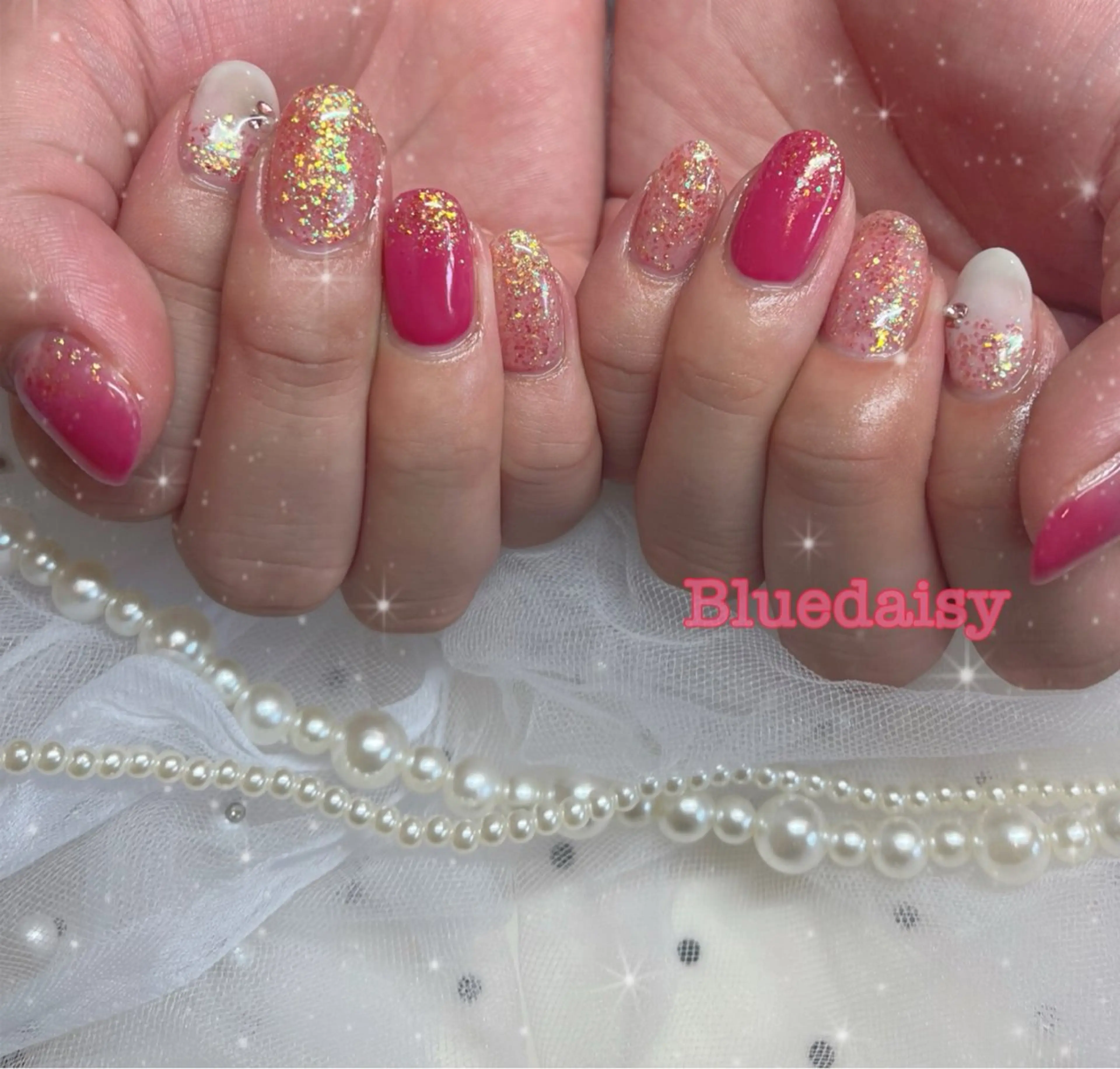ネイル ハンドネイル BlueDaisy 栄本店のネイルデザイン
