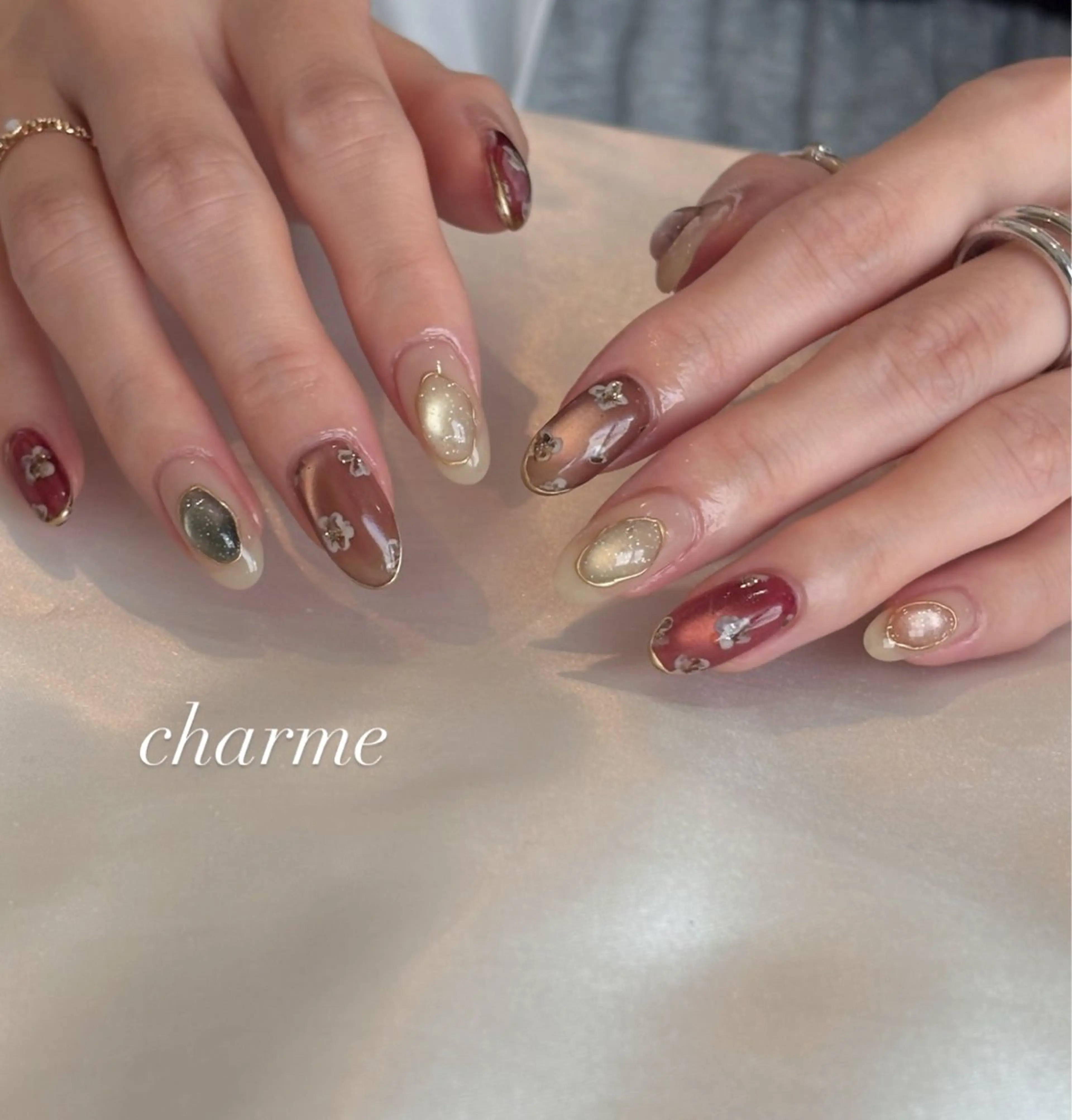 ネイル charme nailのネイルデザイン