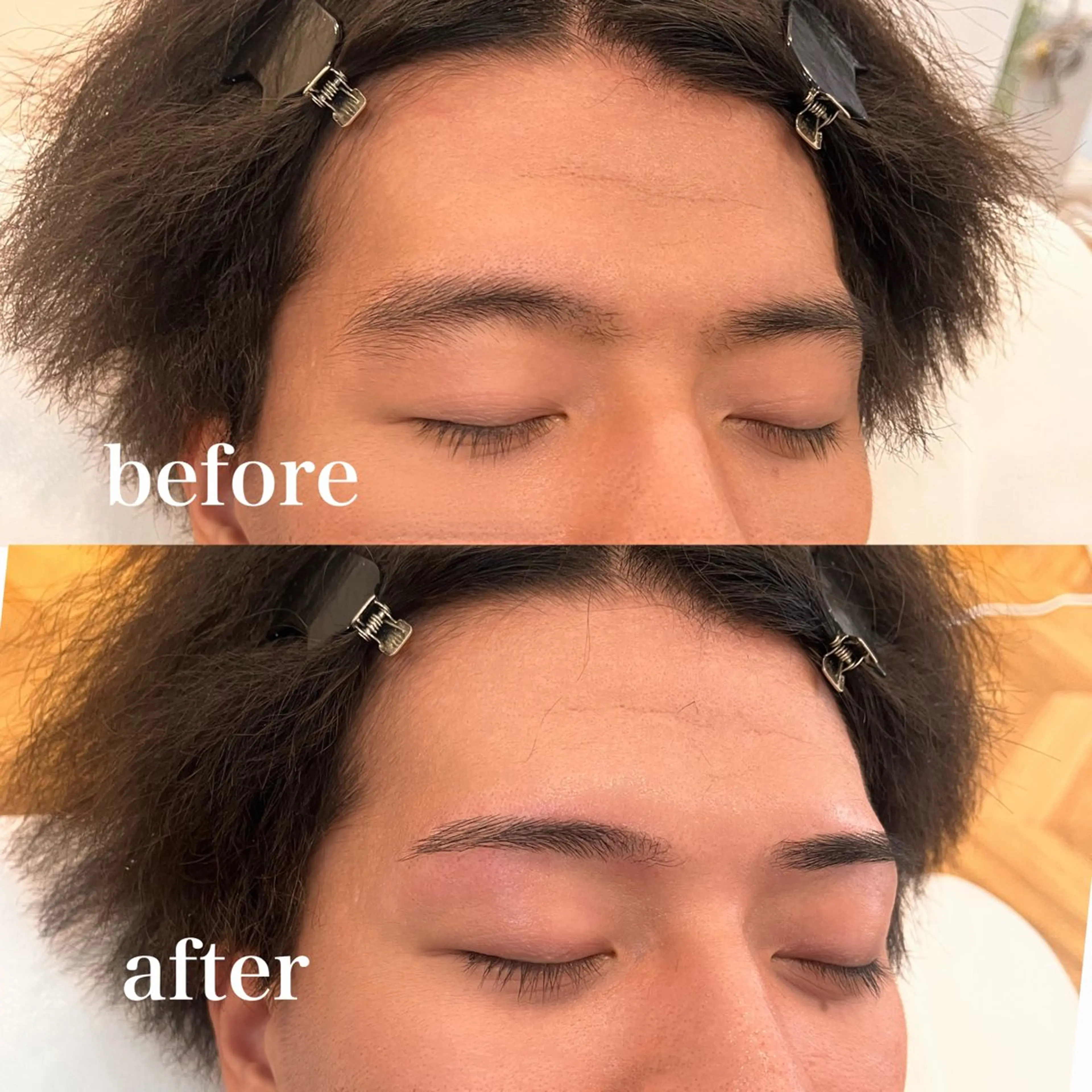 メンズ アイブロウ 八田 紗希の眉毛・アイブロウイメージ