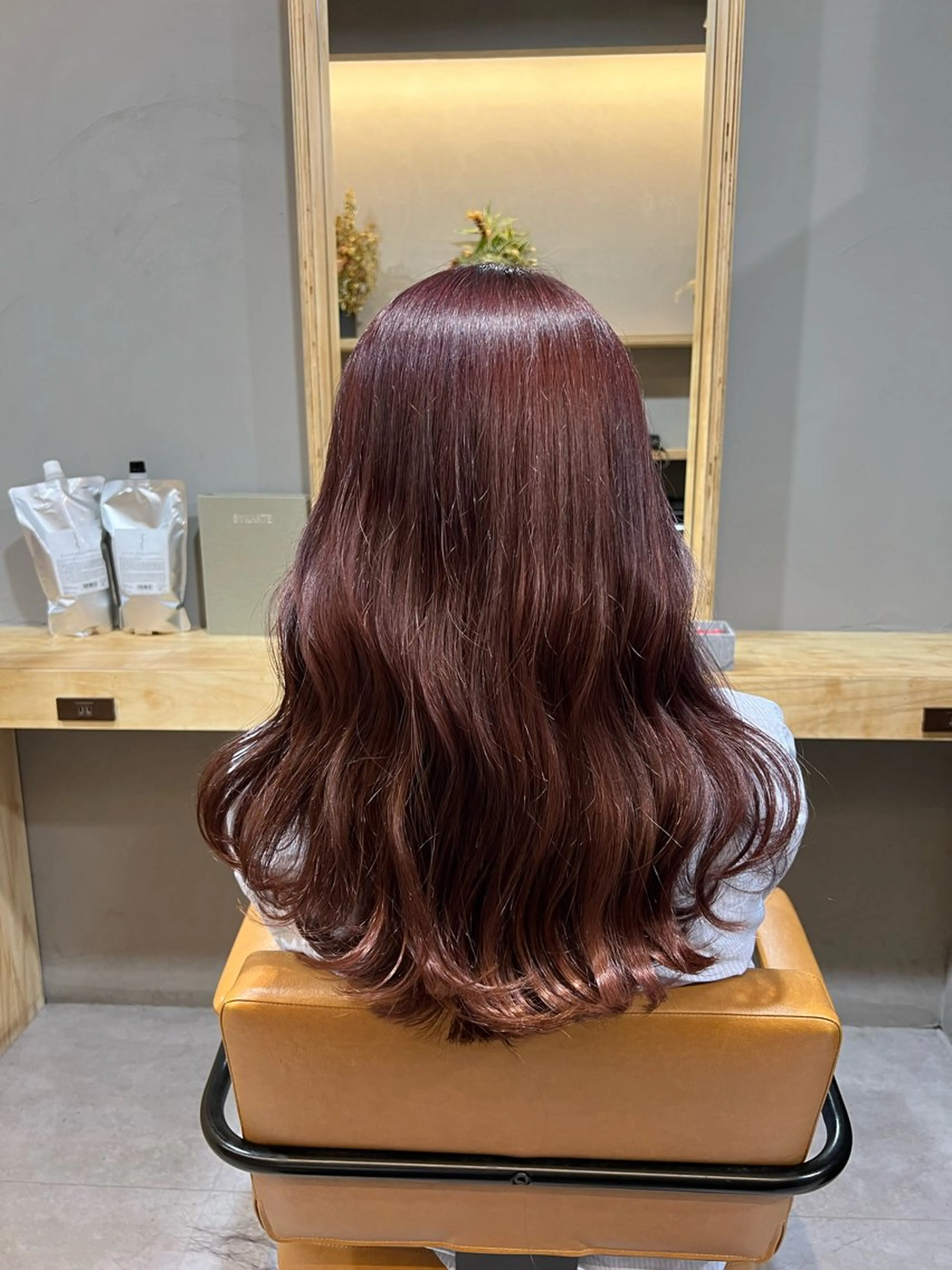 ロング カラー ダブルカラー ラベンダーカラー ピンクカラー ピンクラベンダー 神戸ボブ✂️ ioe三宮/田 伸佳のヘアスタイル