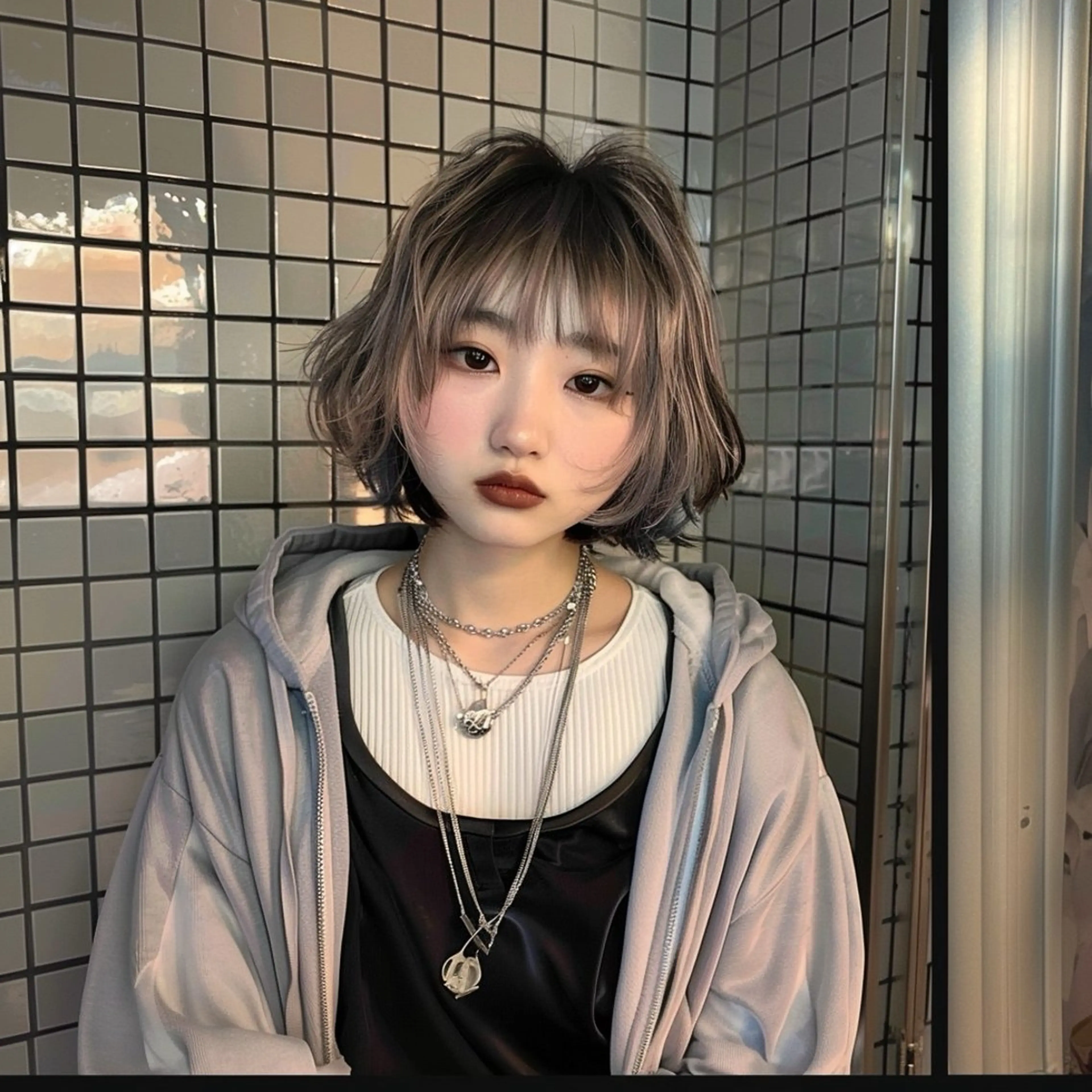 ショート カラー Lucia 植田泰介のヘアスタイル