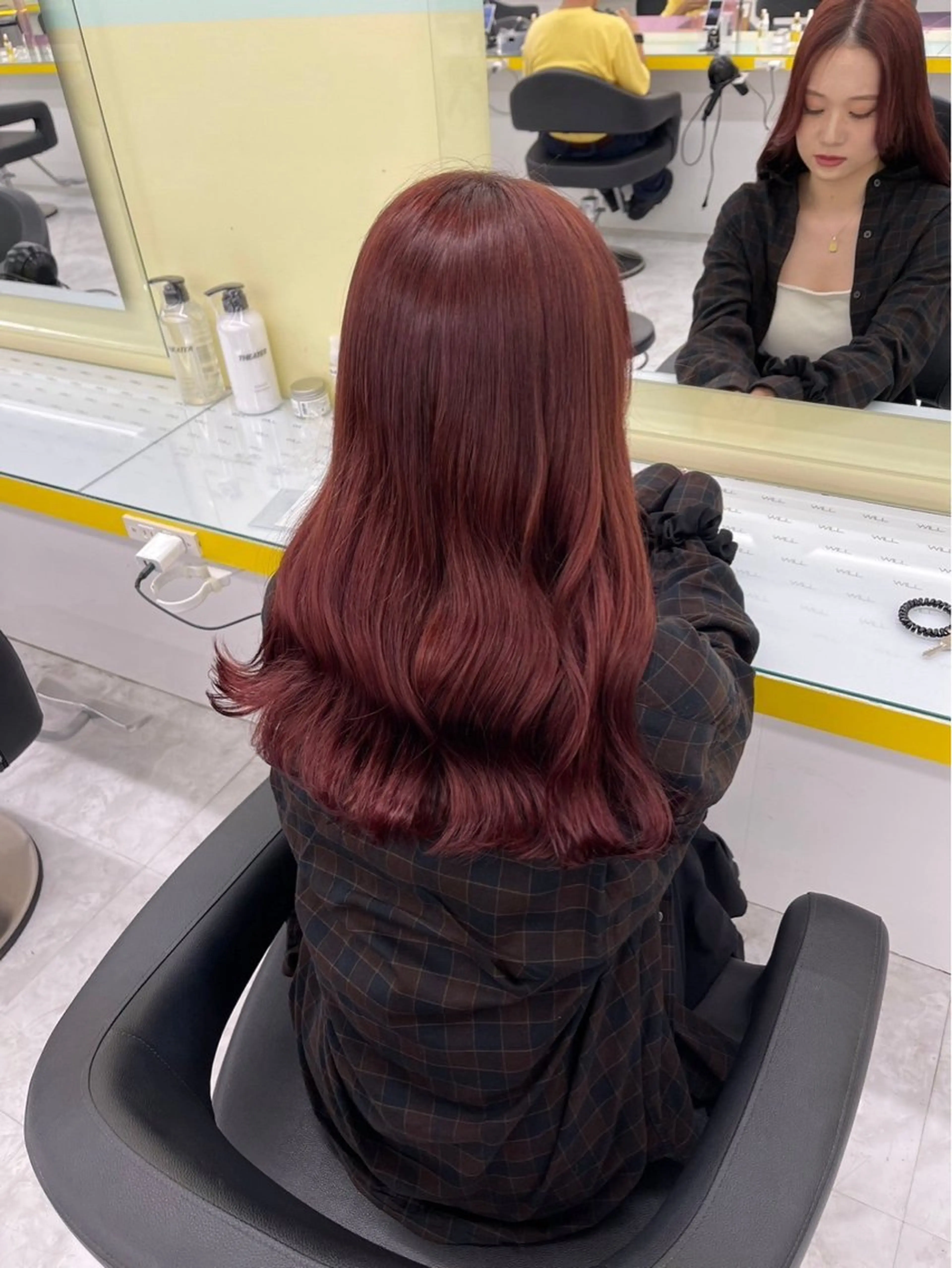 ロング まろっと艶感ブラウン ベージュ🤍まなかのヘアスタイル